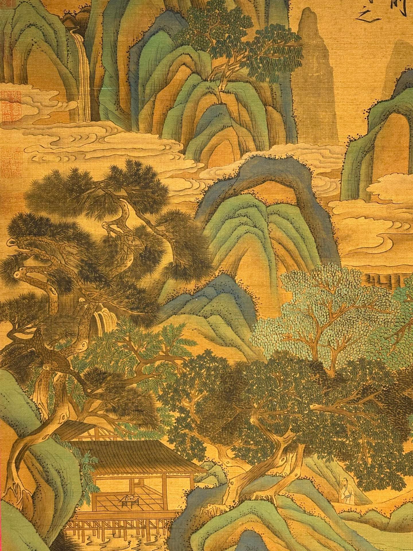 Chinese scroll painting Song Huizong