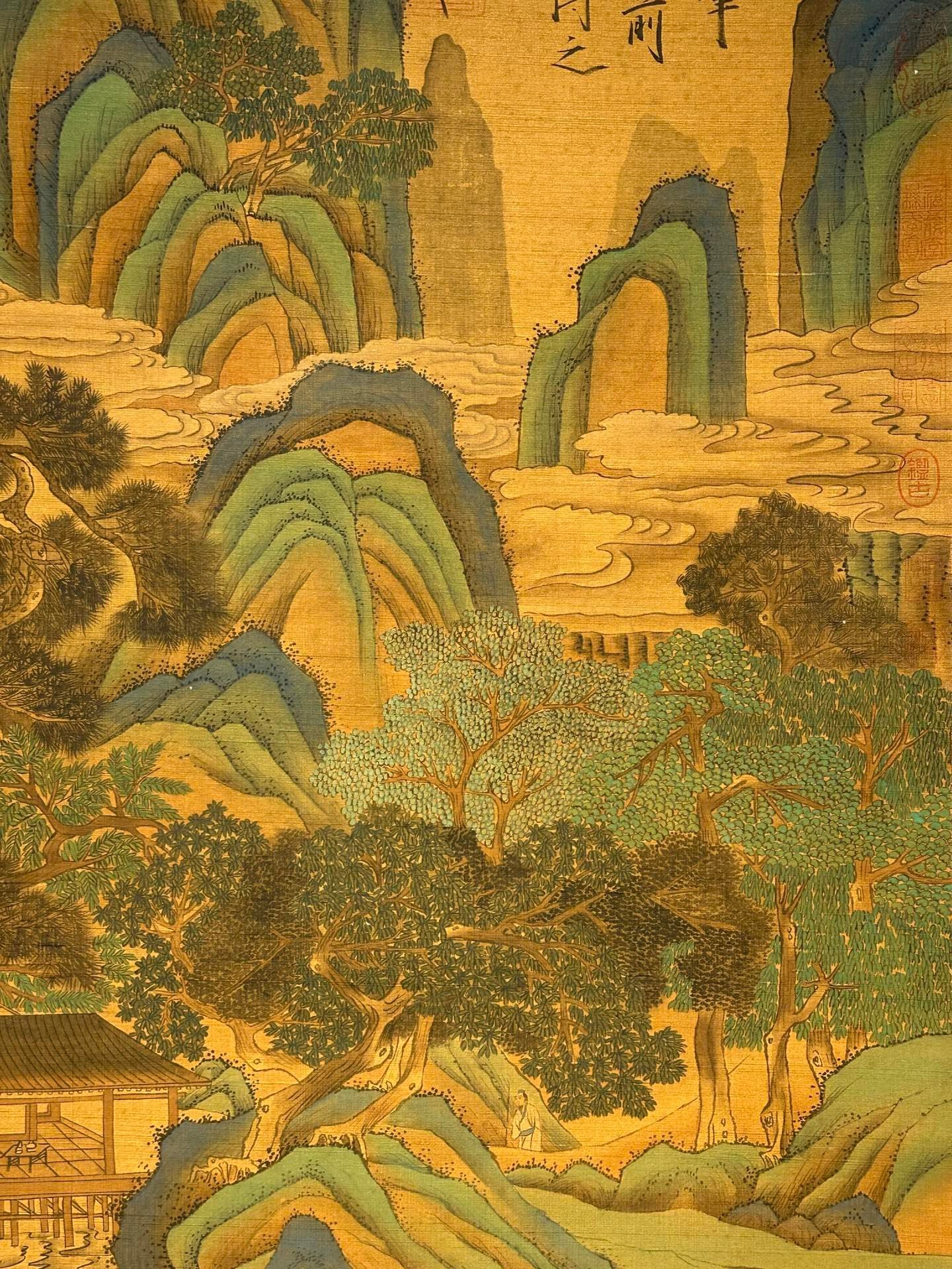 Chinese scroll painting Song Huizong