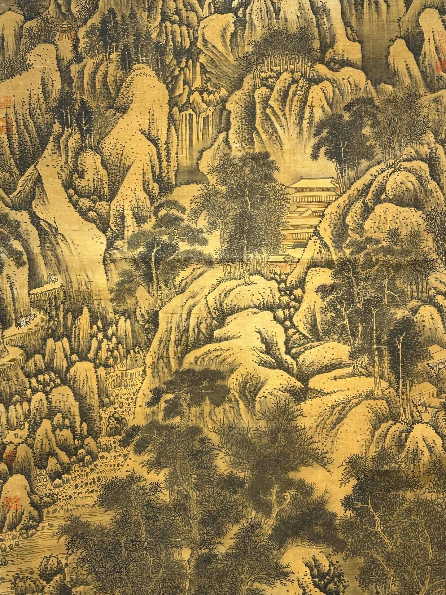 Chinese scroll painting Guan Tong