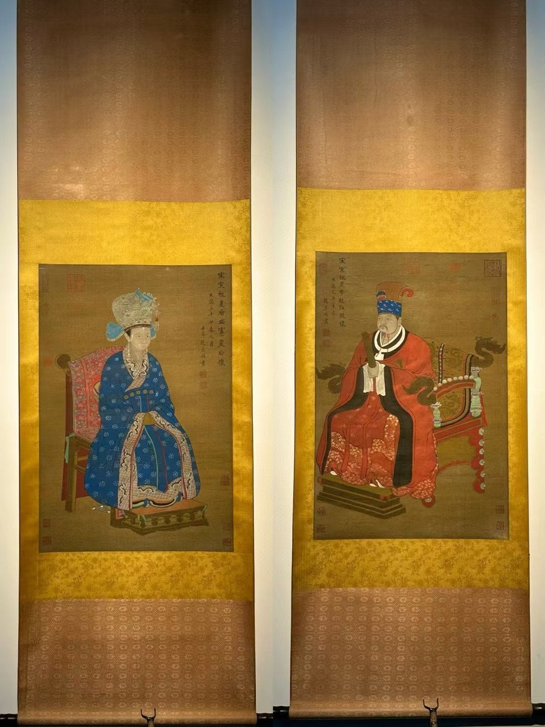 Chinese scroll painting Zhao Mengfu
