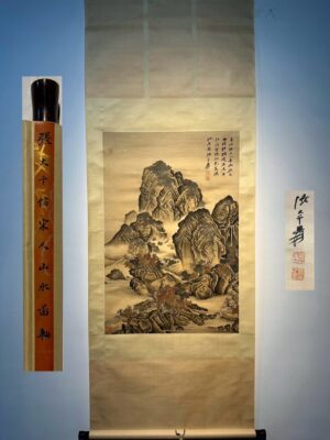 Chinese scroll painting Zhang Daqian