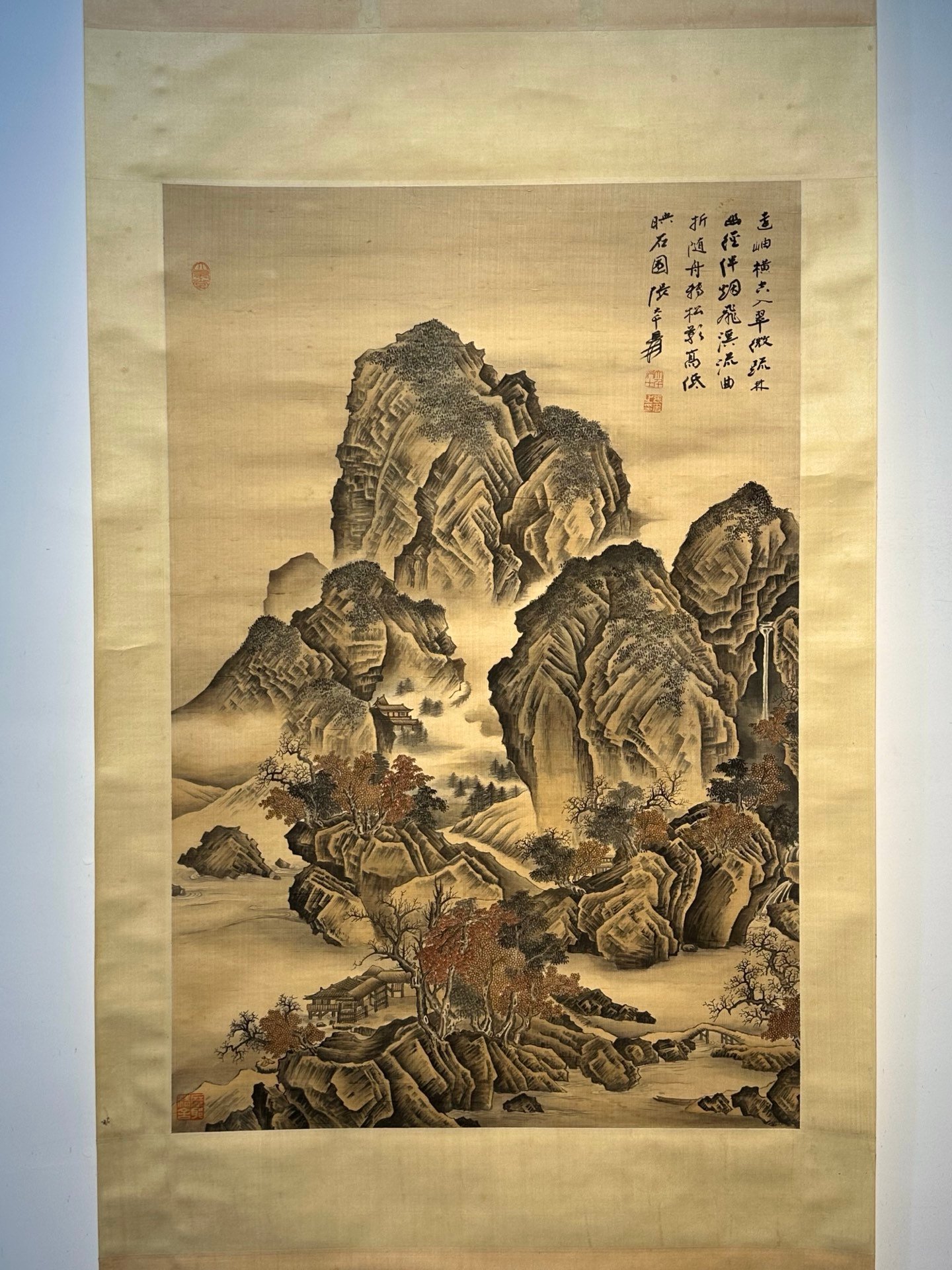 Chinese scroll painting Zhang Daqian