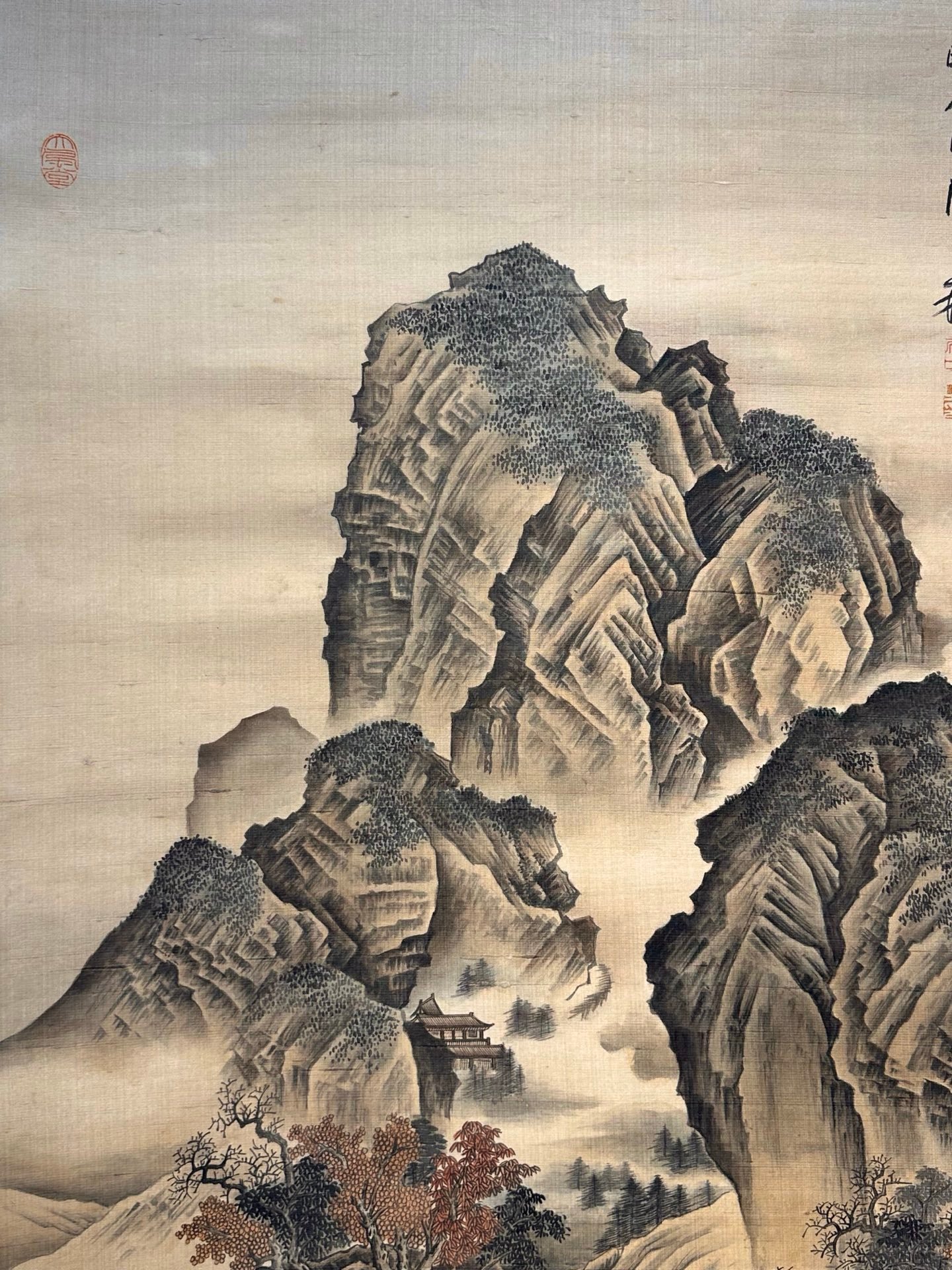 Chinese scroll painting Zhang Daqian