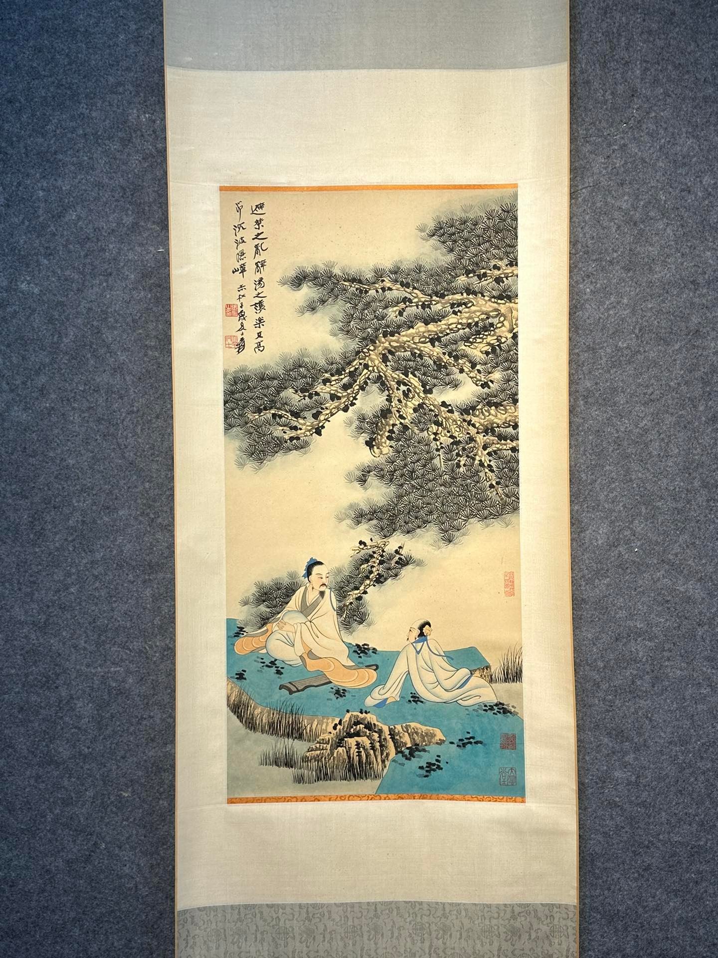 Chinese scroll painting Zhang Daqian