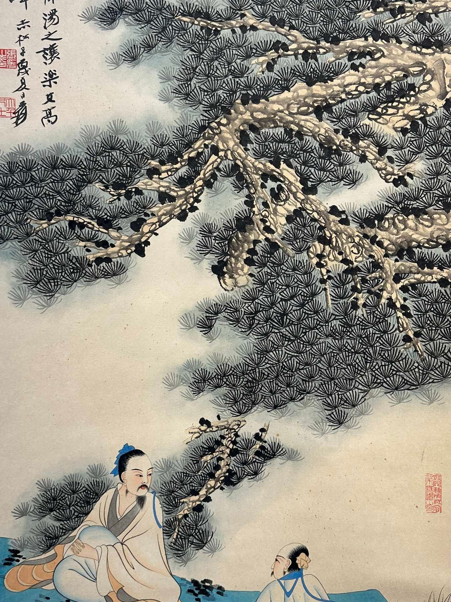 Chinese scroll painting Zhang Daqian