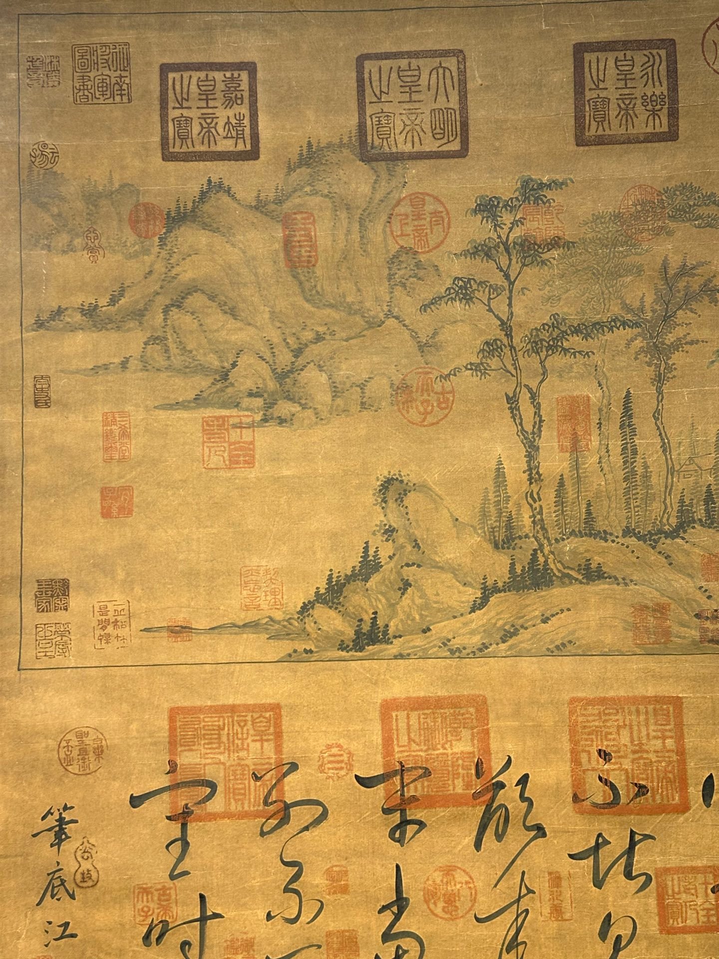 Chinese scroll painting Wang Xizhi