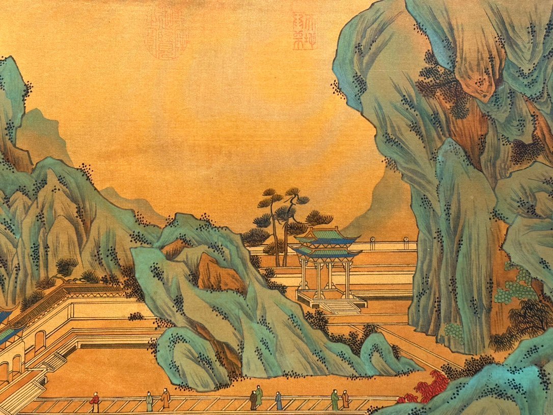 Chinese scroll painting Zhang Zeduan