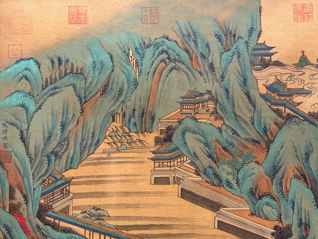 Chinese scroll painting Zhang Zeduan