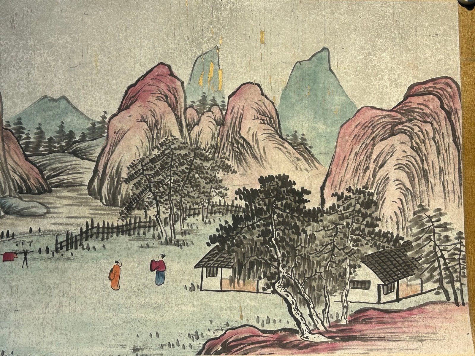 Chinese scroll painting Qi Baishi