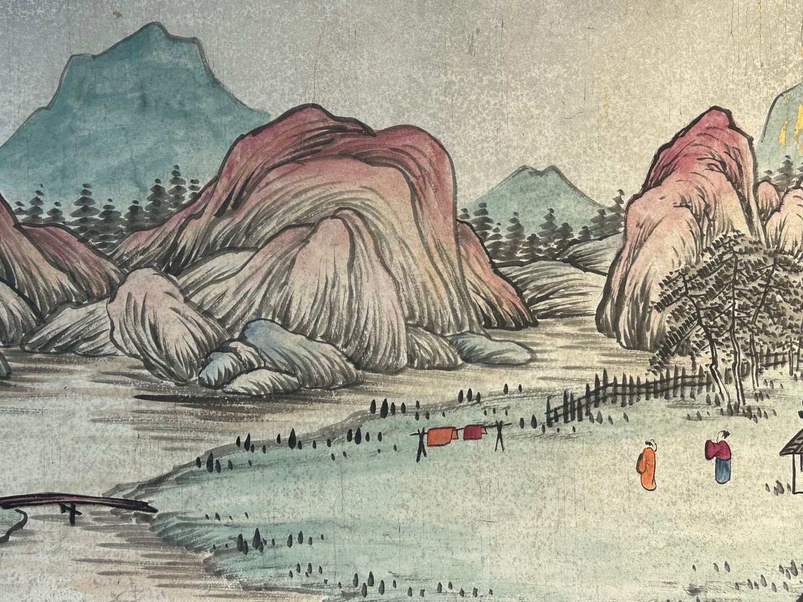 Chinese scroll painting Qi Baishi