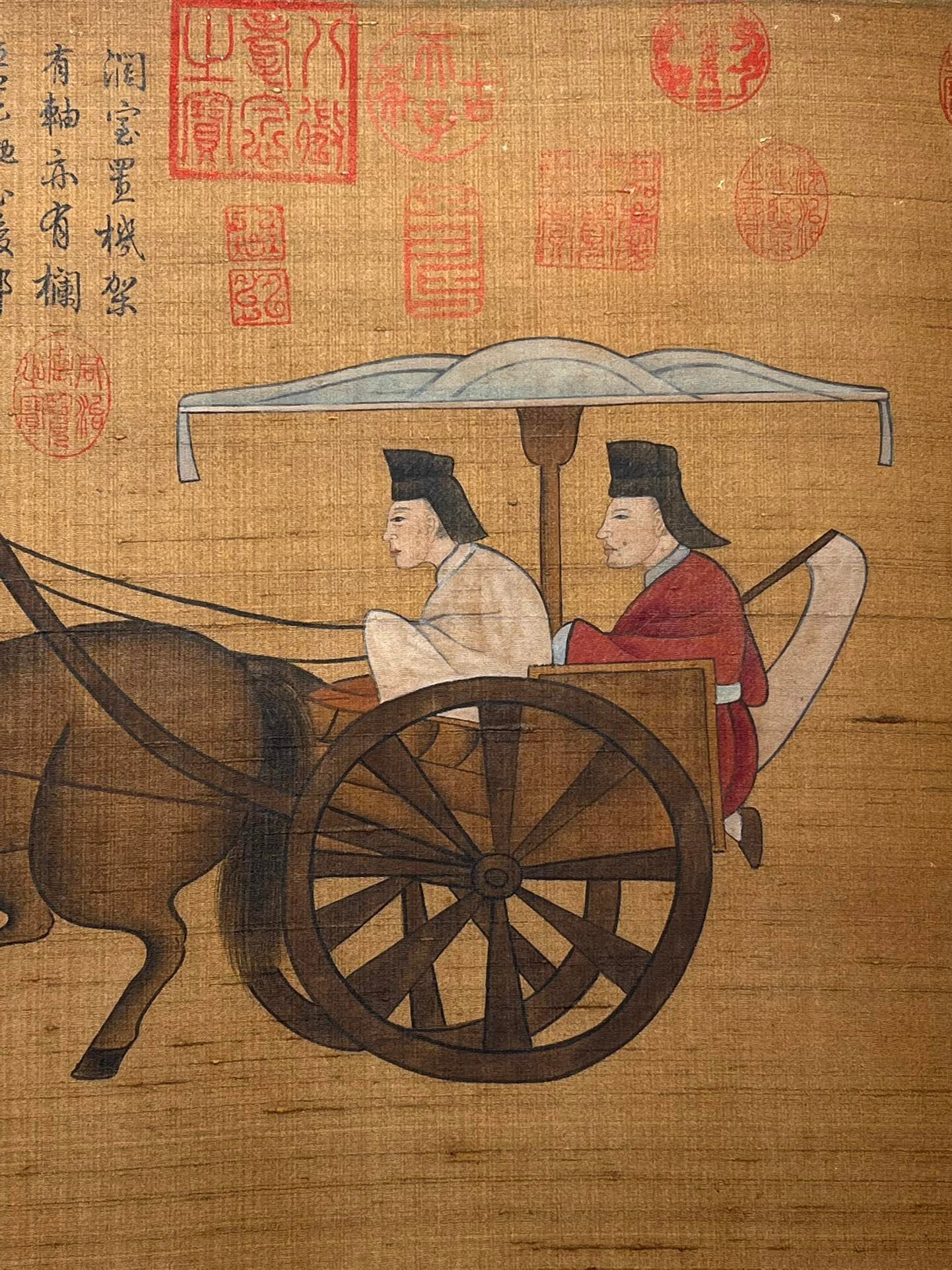 Chinese scroll painting Zhang Xuan