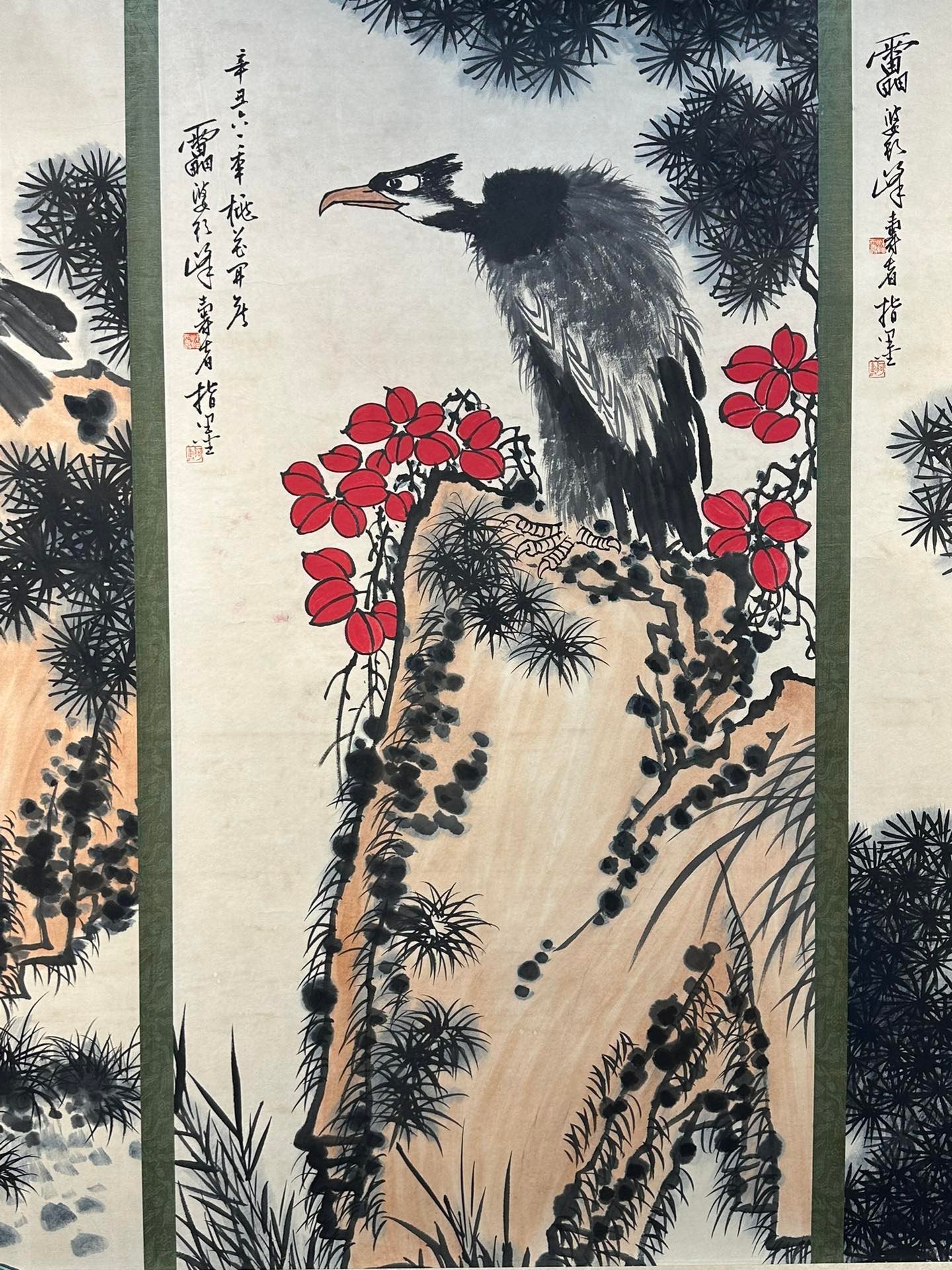 Chinese scroll painting Pan Tianshou