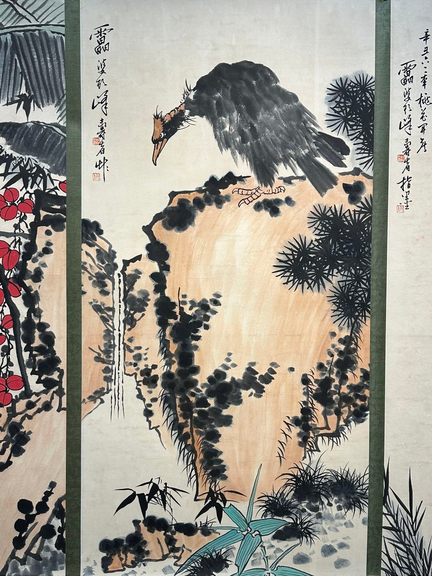 Chinese scroll painting Pan Tianshou