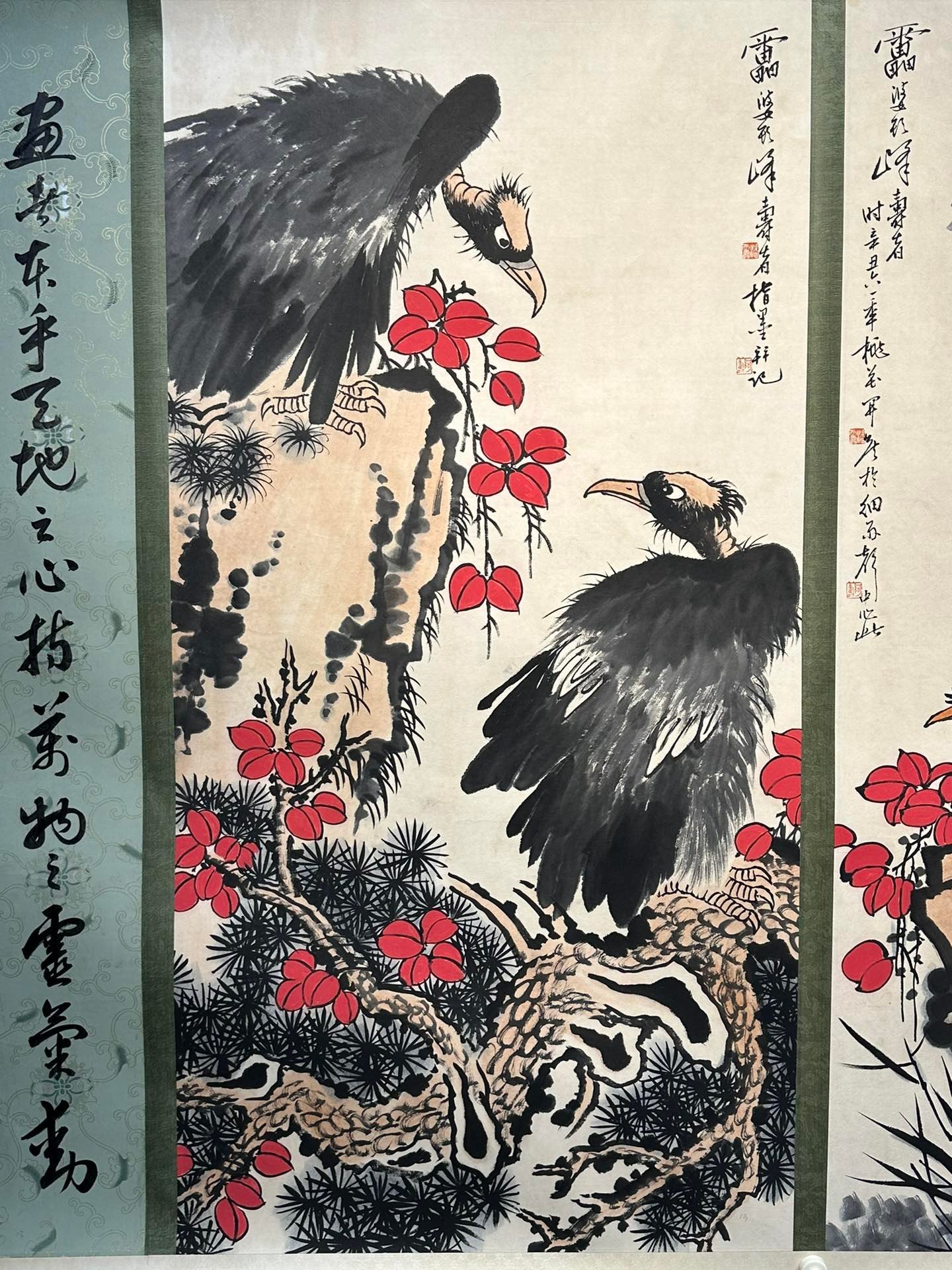 Chinese scroll painting Pan Tianshou
