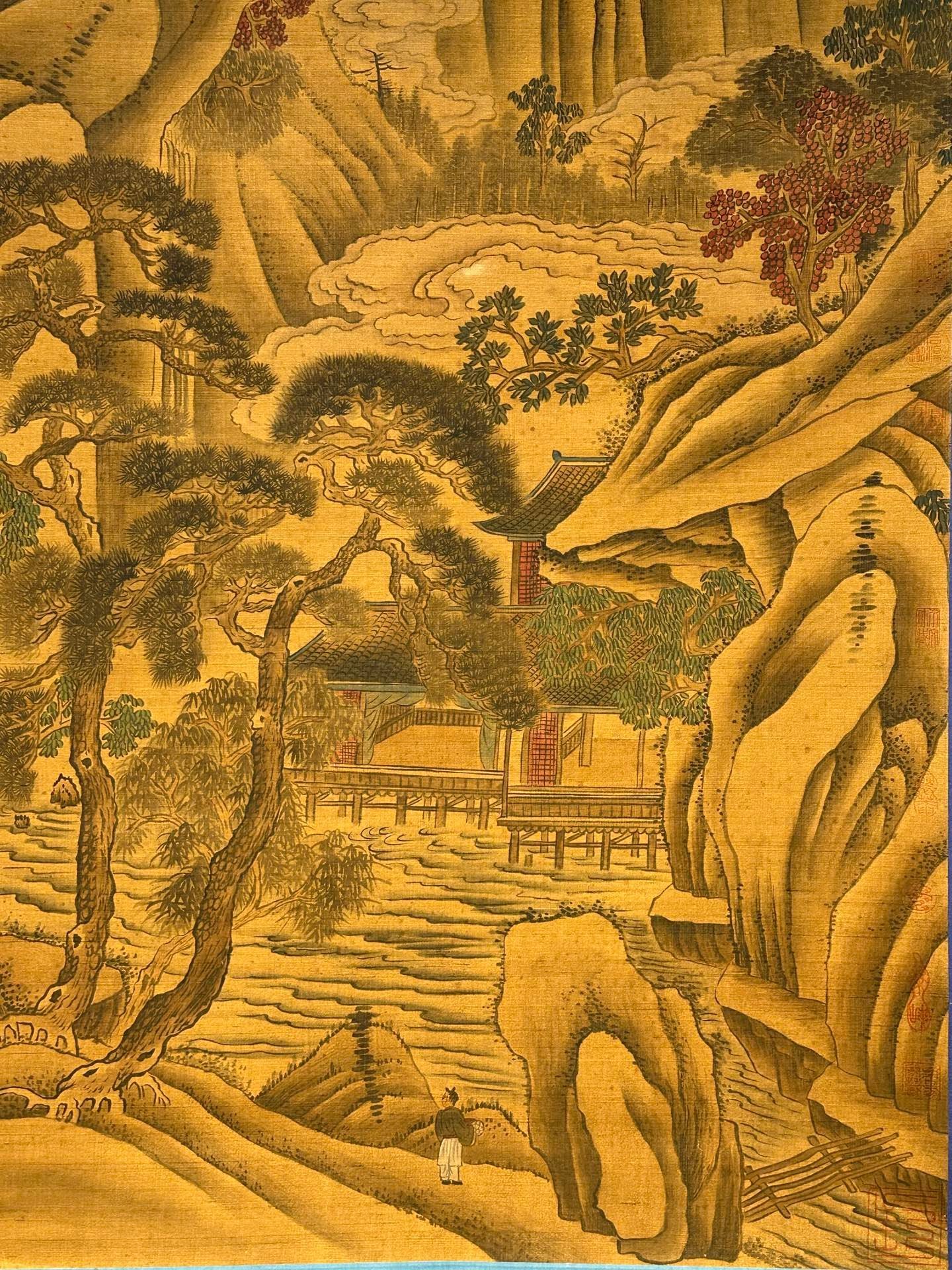 Chinese scroll painting Su Shi