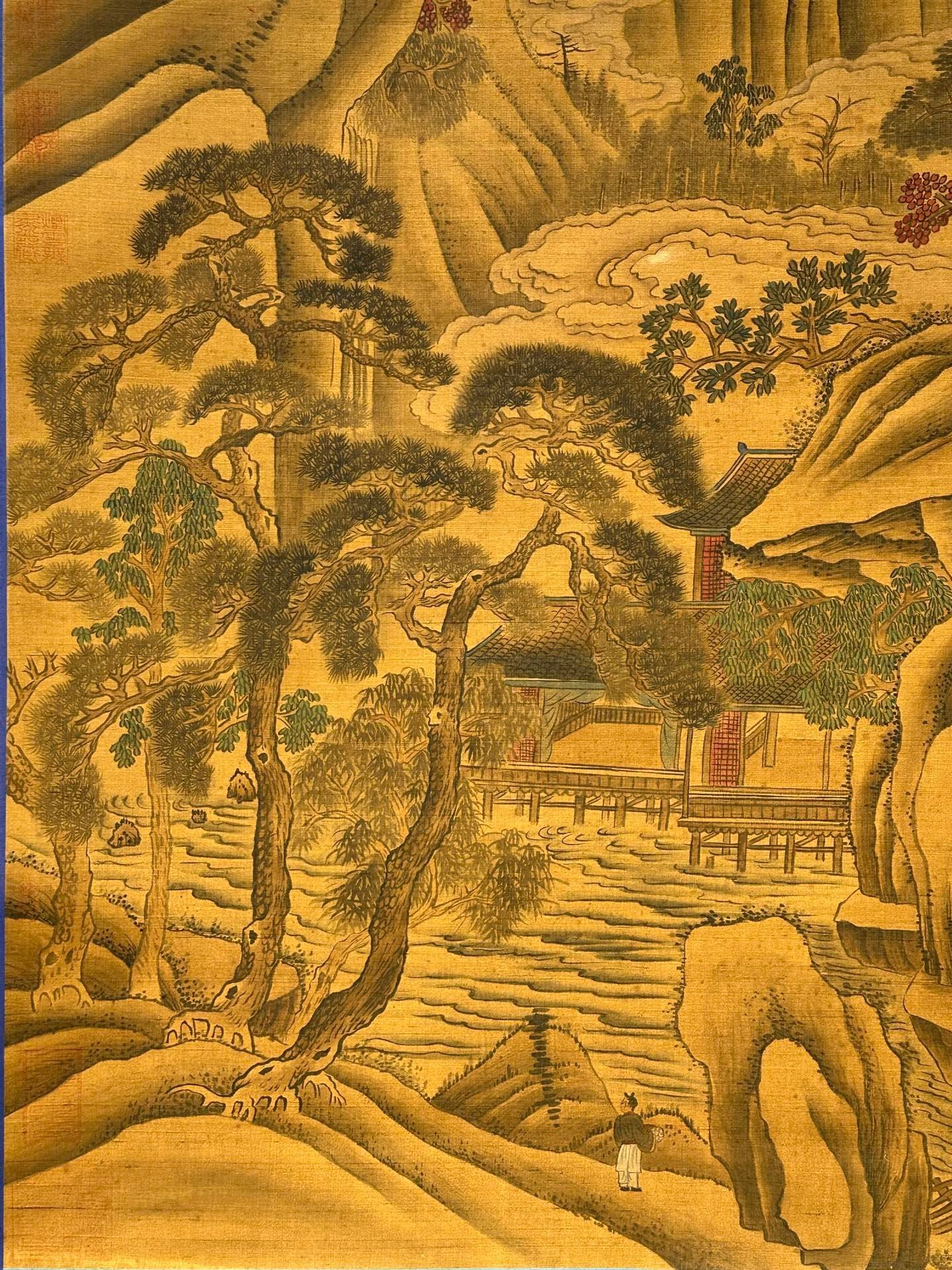 Chinese scroll painting Su Shi