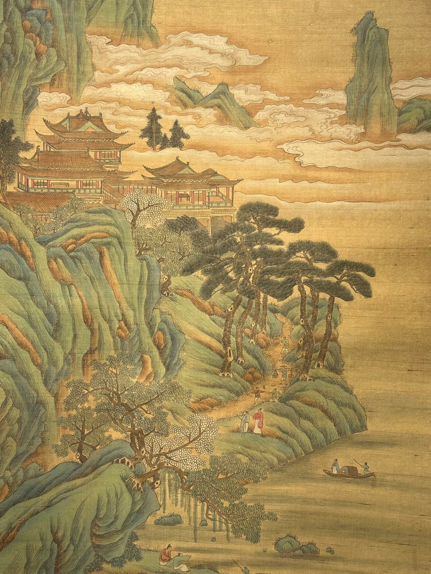 Chinese scroll painting Wu Zetian