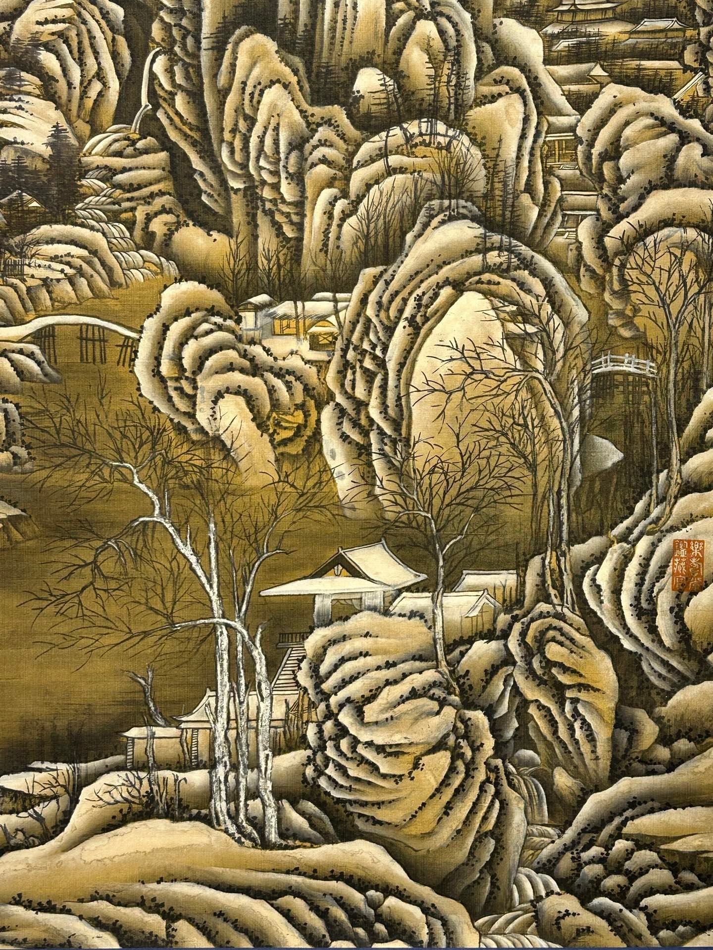 Chinese scroll painting Wu Zetian