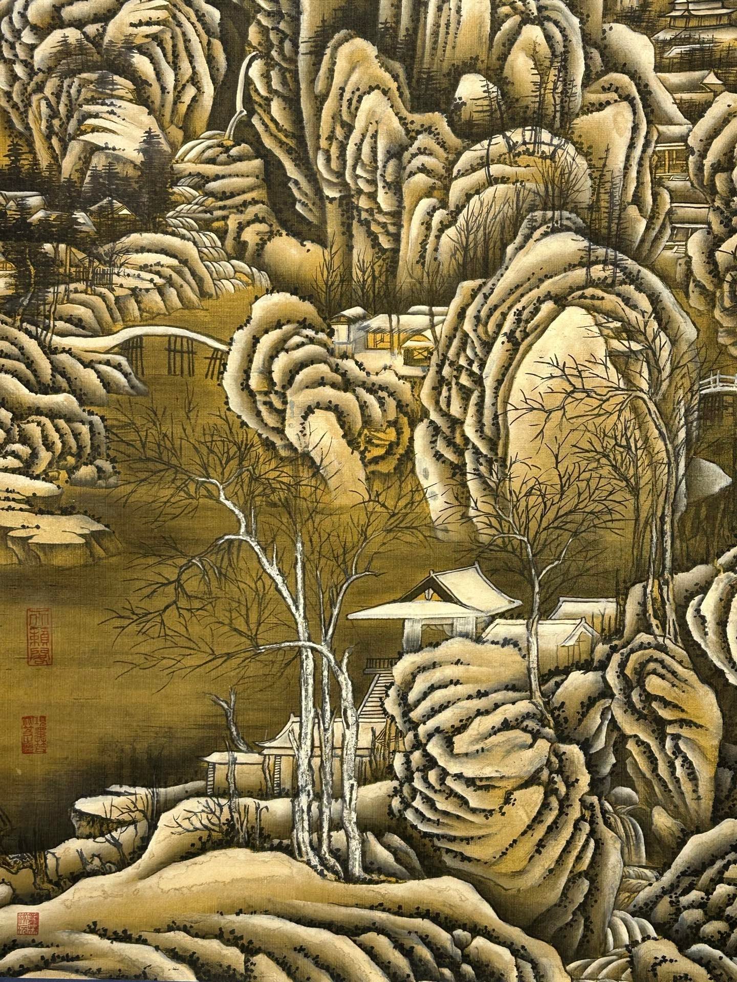 Chinese scroll painting Wu Zetian