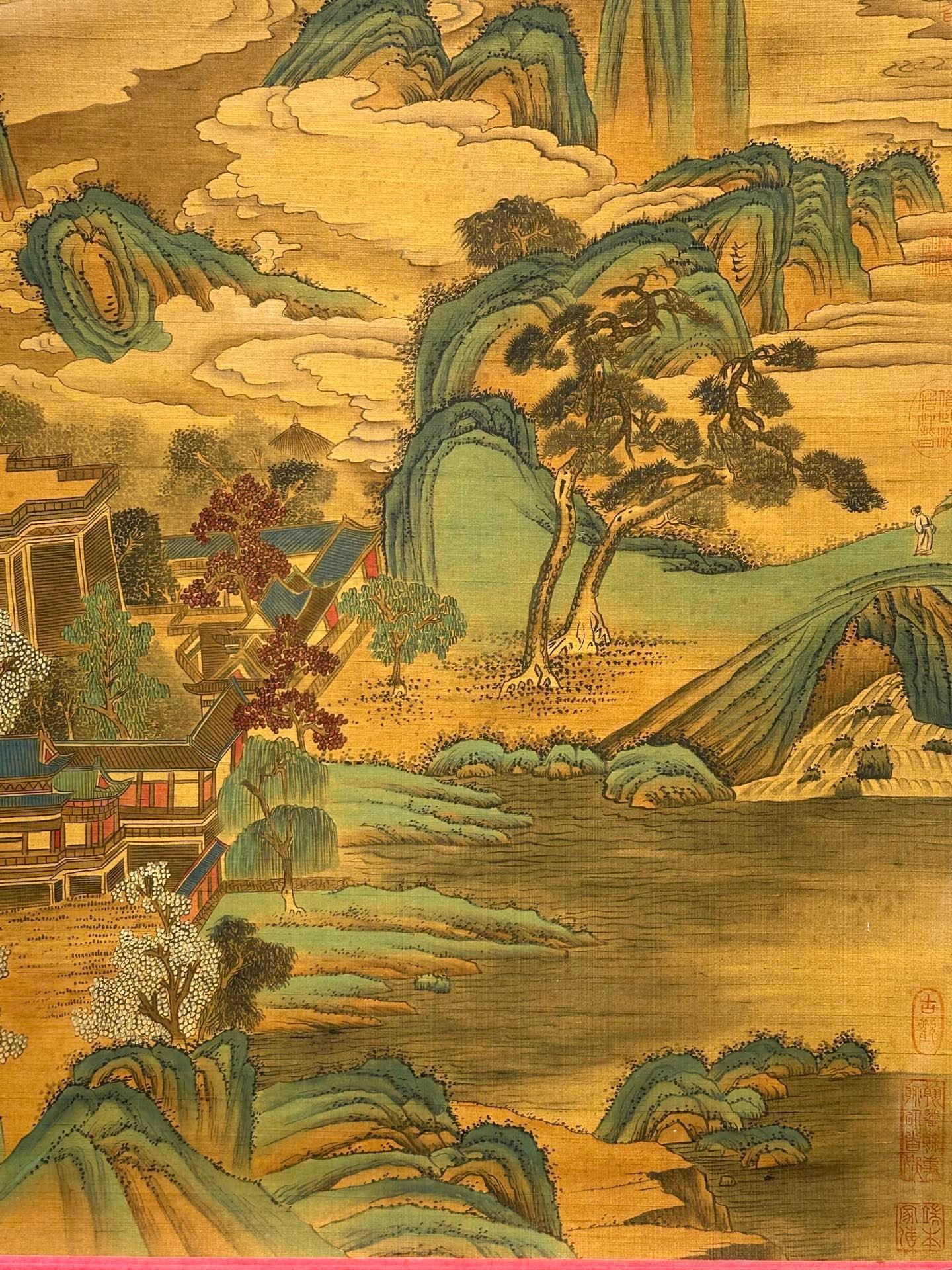 Chinese scroll painting Zhu Yuanzhang