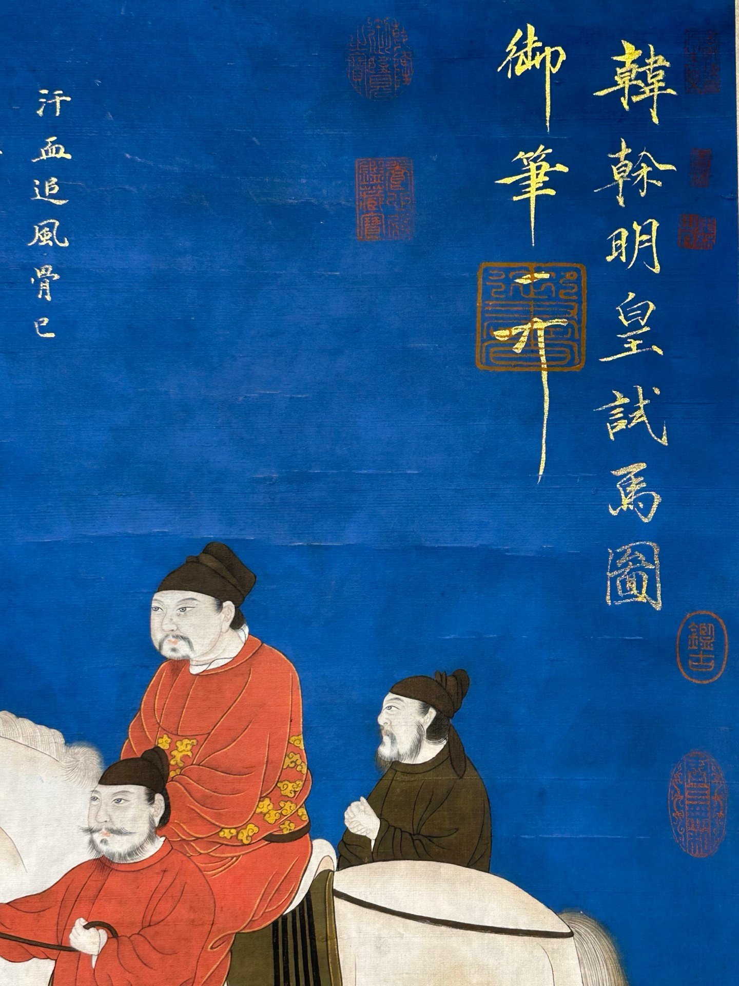 Chinese scroll painting Han Gan