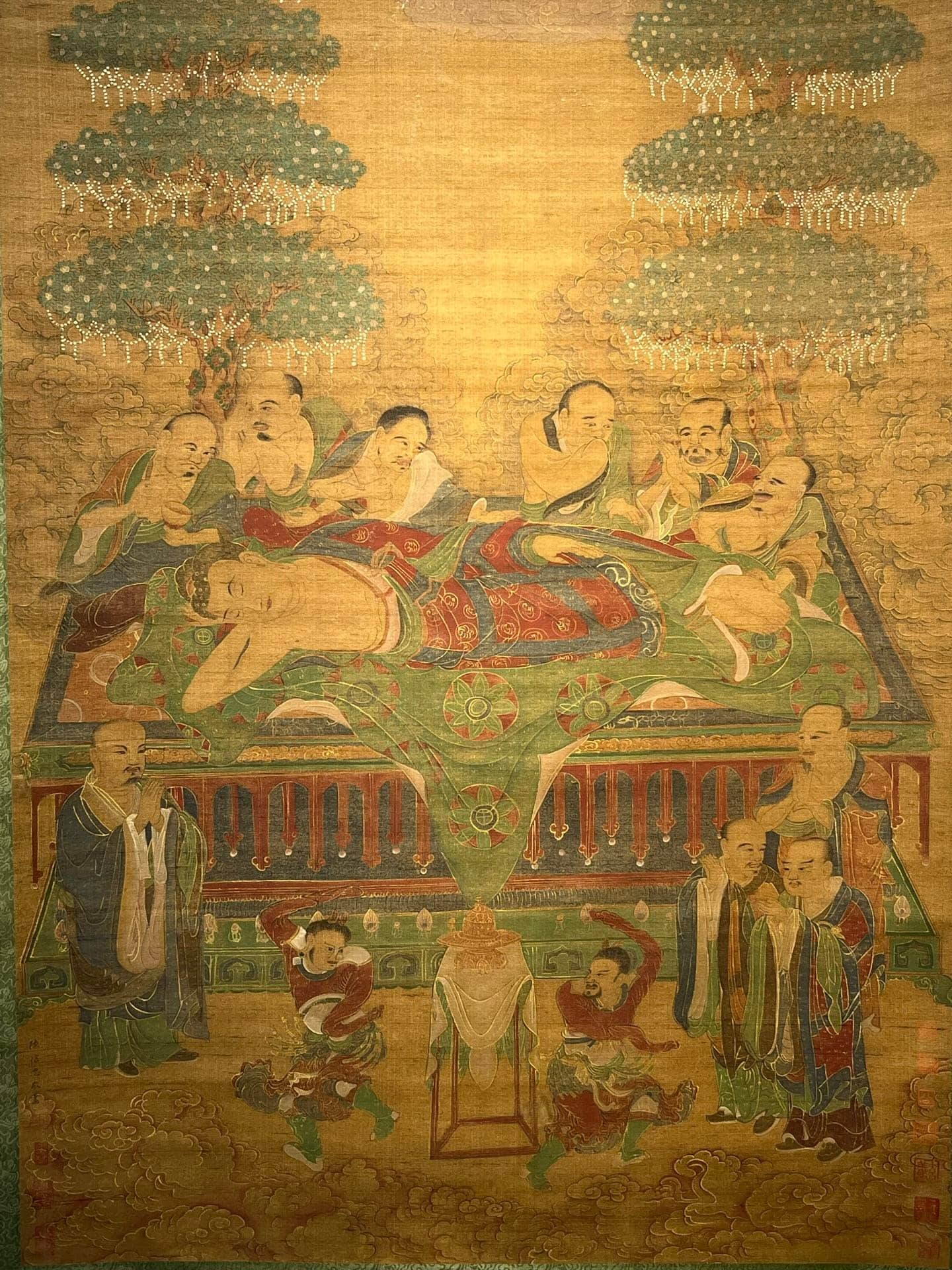 Chinese scroll painting Lu Xinzhong