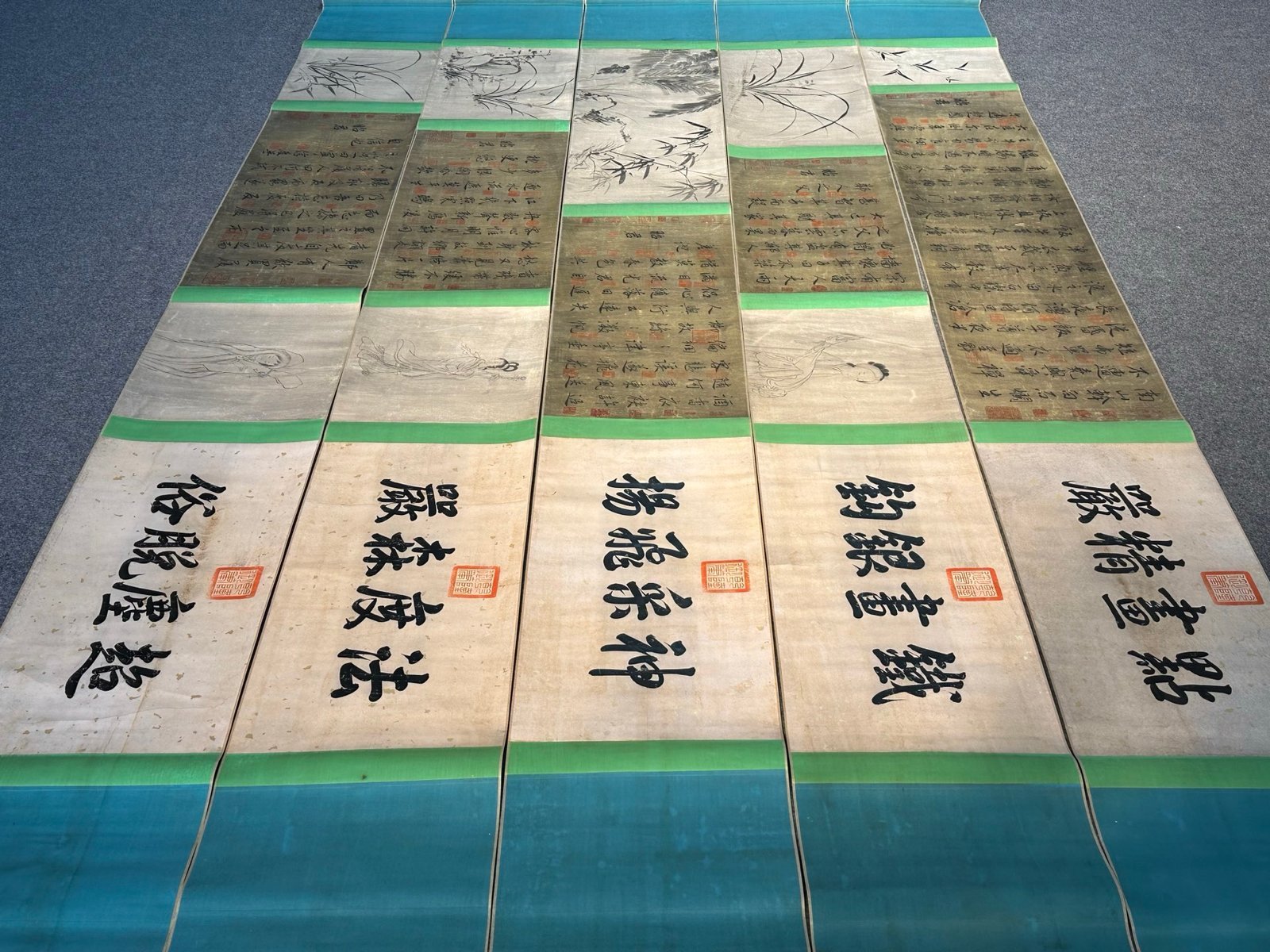 Chinese scroll painting Wang Zhaojun