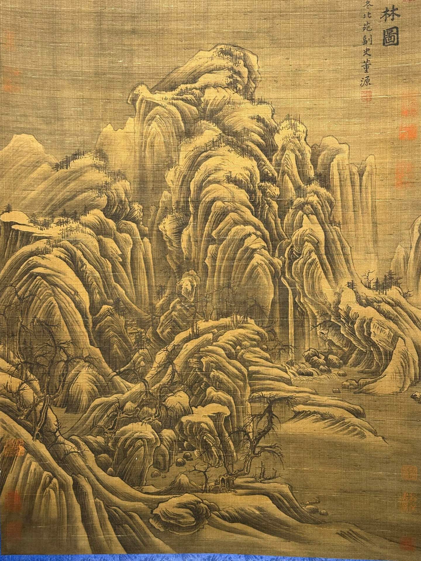Chinese scroll painting Dong Yuan