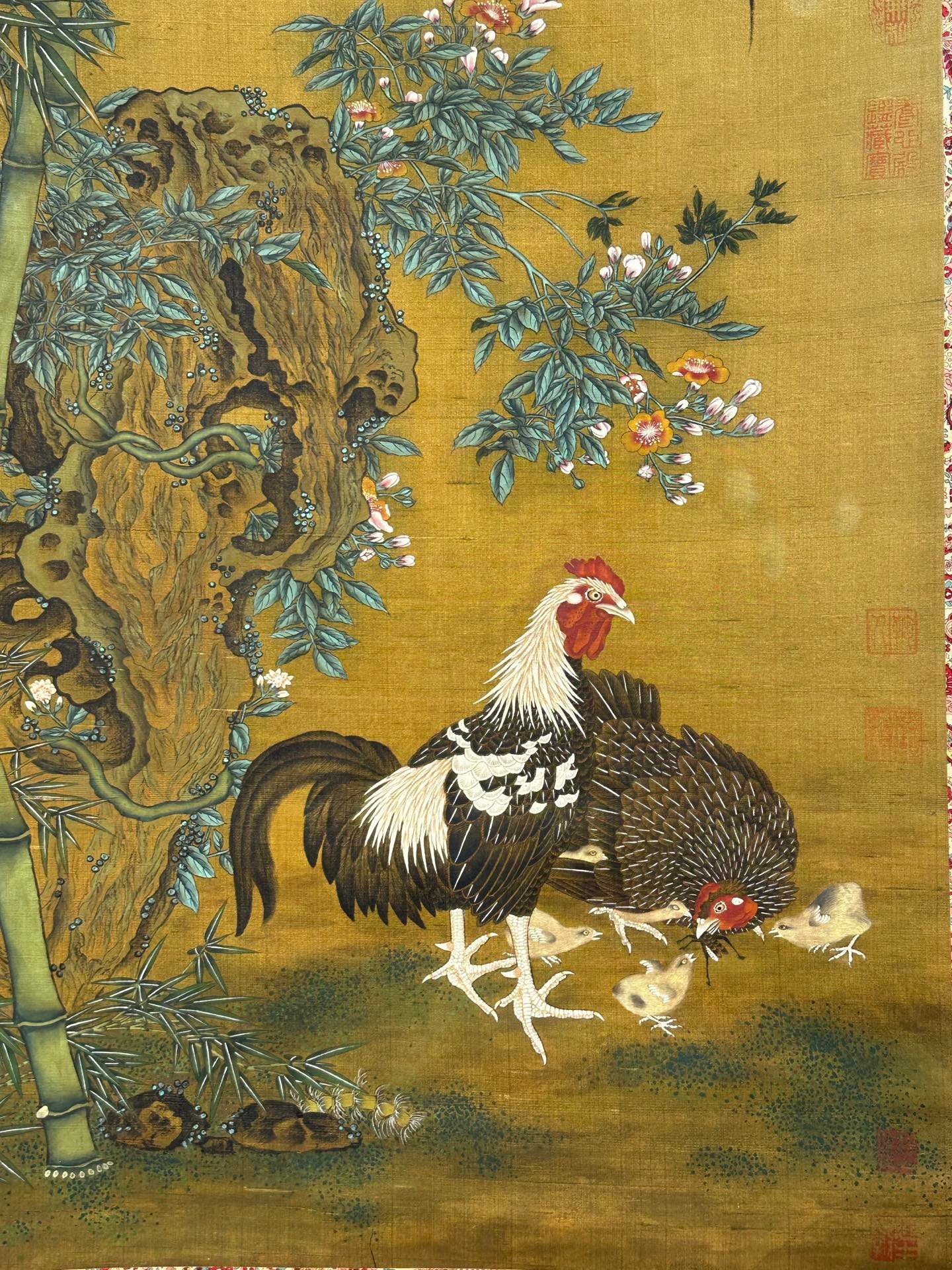 Chinese scroll painting Song Huizong