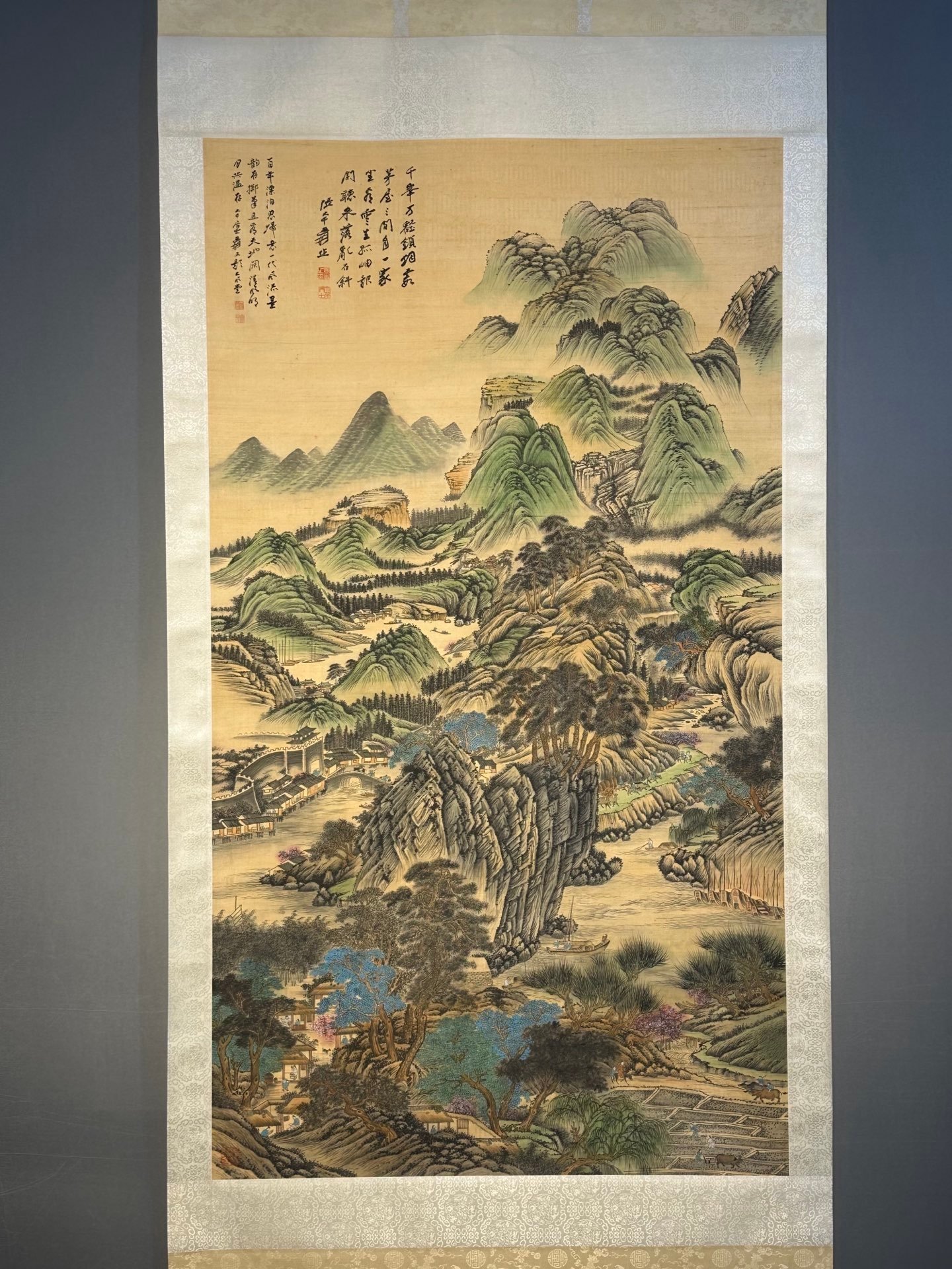 Chinese scroll painting Zhang Daqian