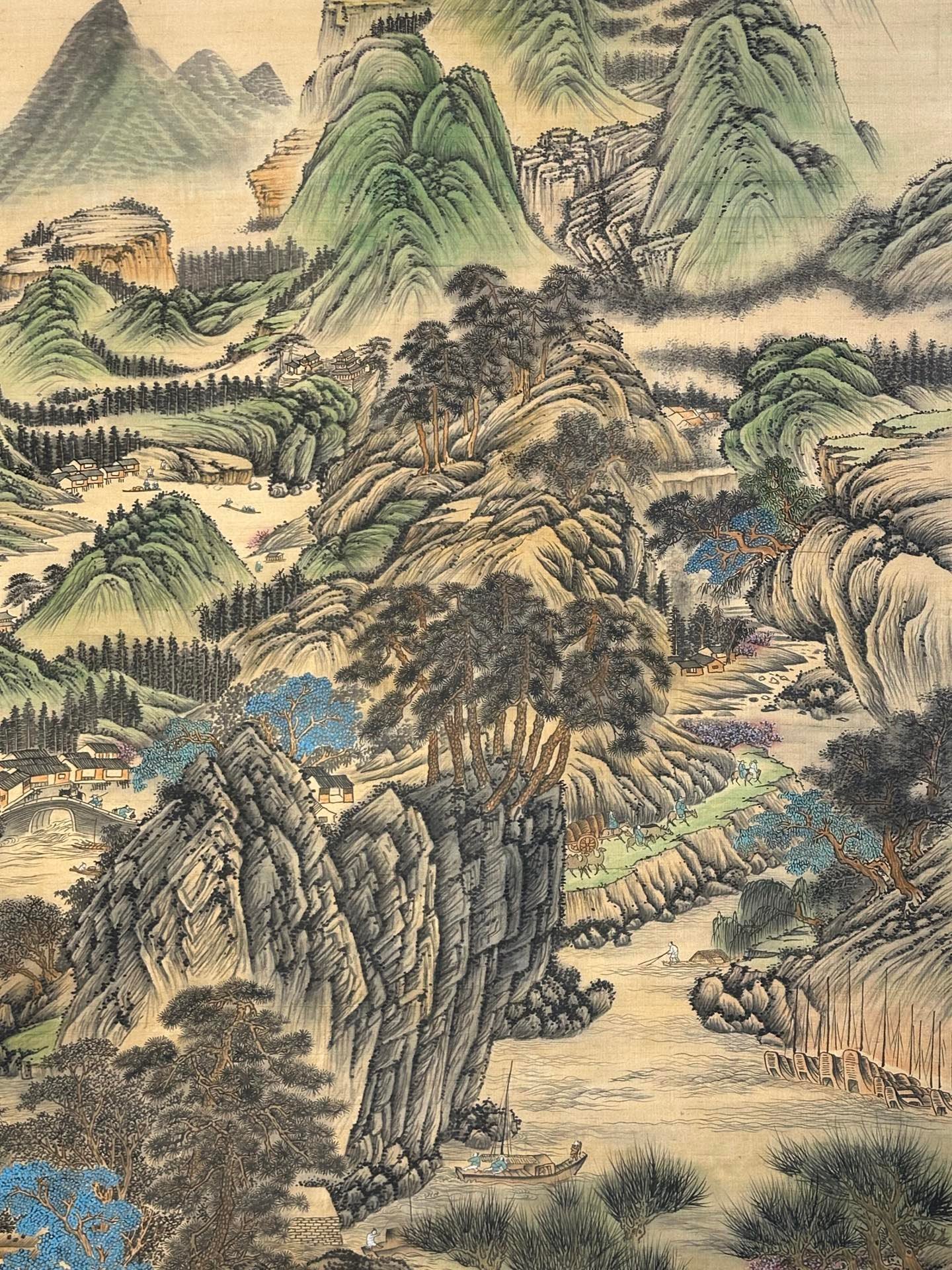 Chinese scroll painting Zhang Daqian