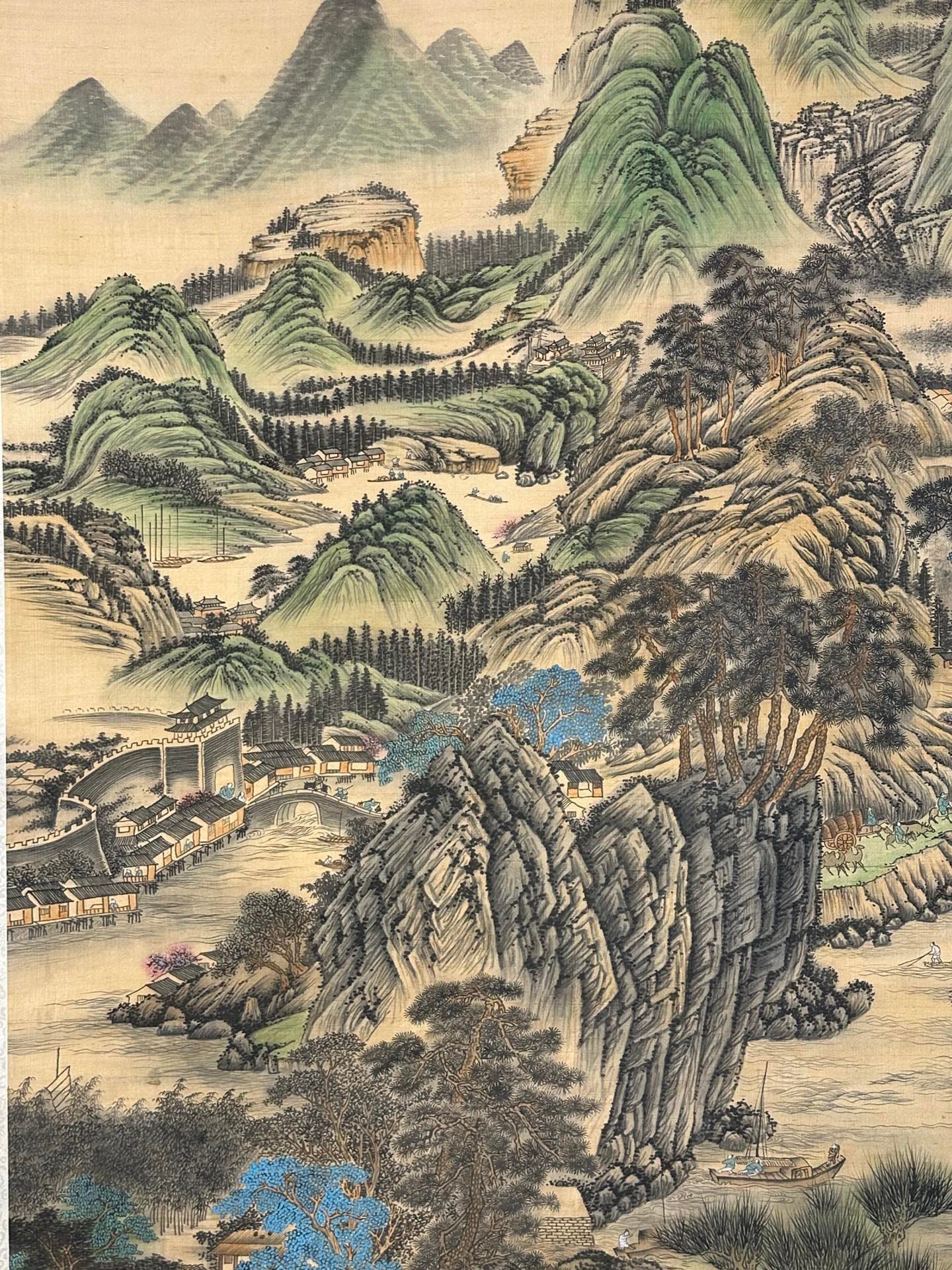 Chinese scroll painting Zhang Daqian