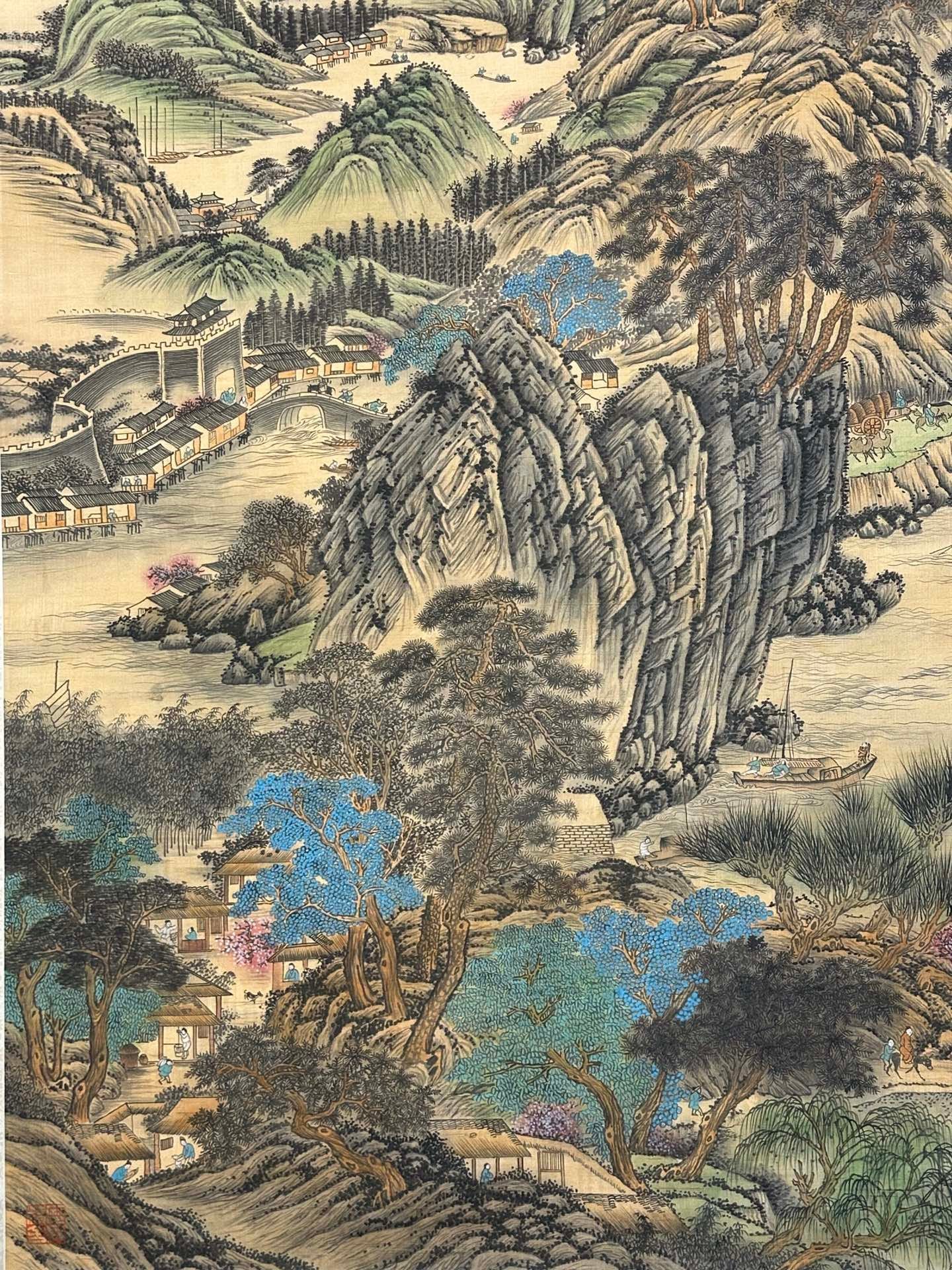 Chinese scroll painting Zhang Daqian
