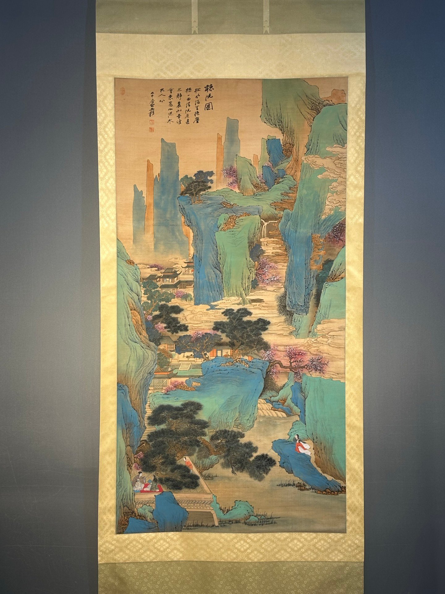 Chinese scroll painting Zhang Daqian
