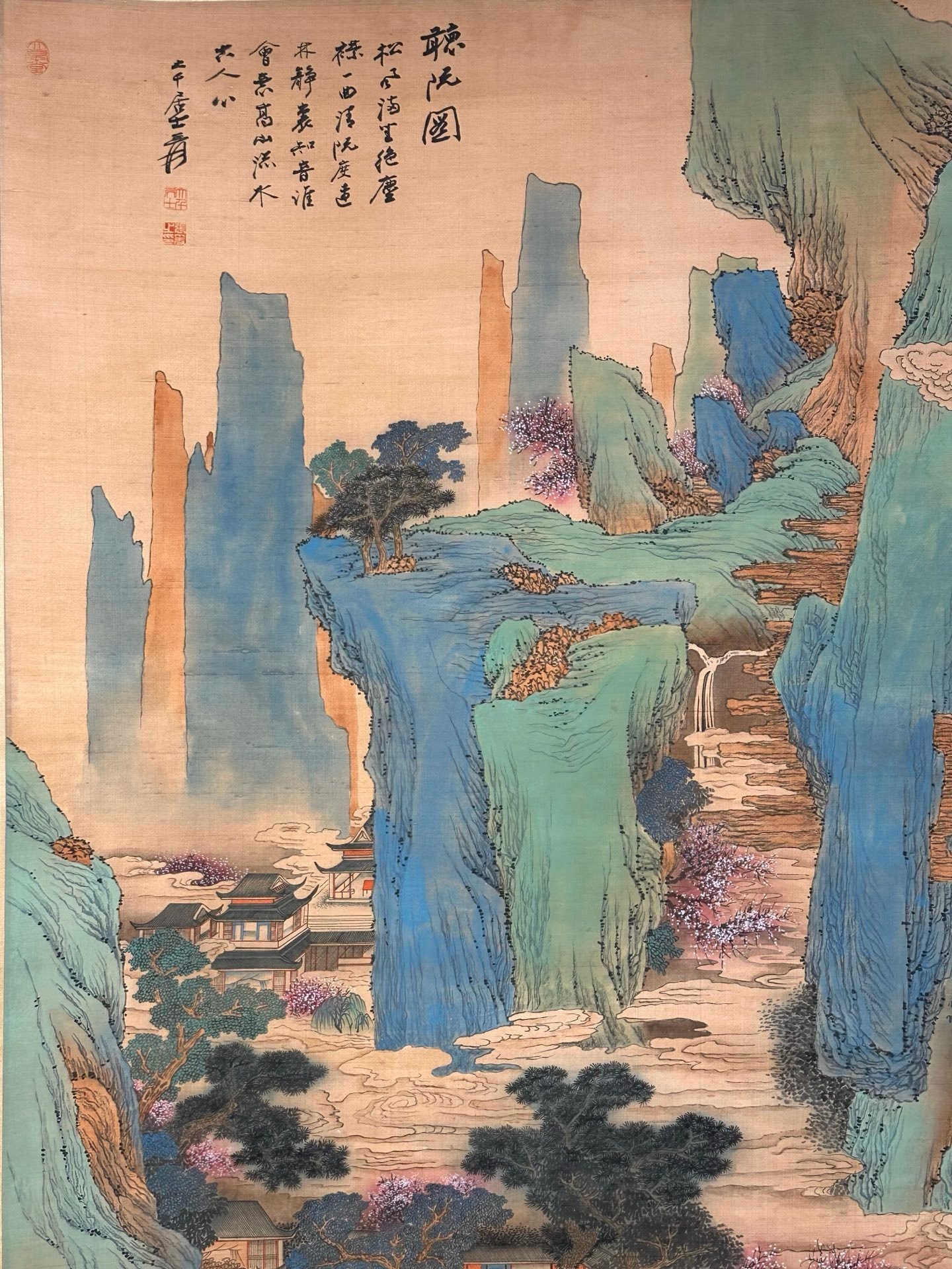 Chinese scroll painting Zhang Daqian