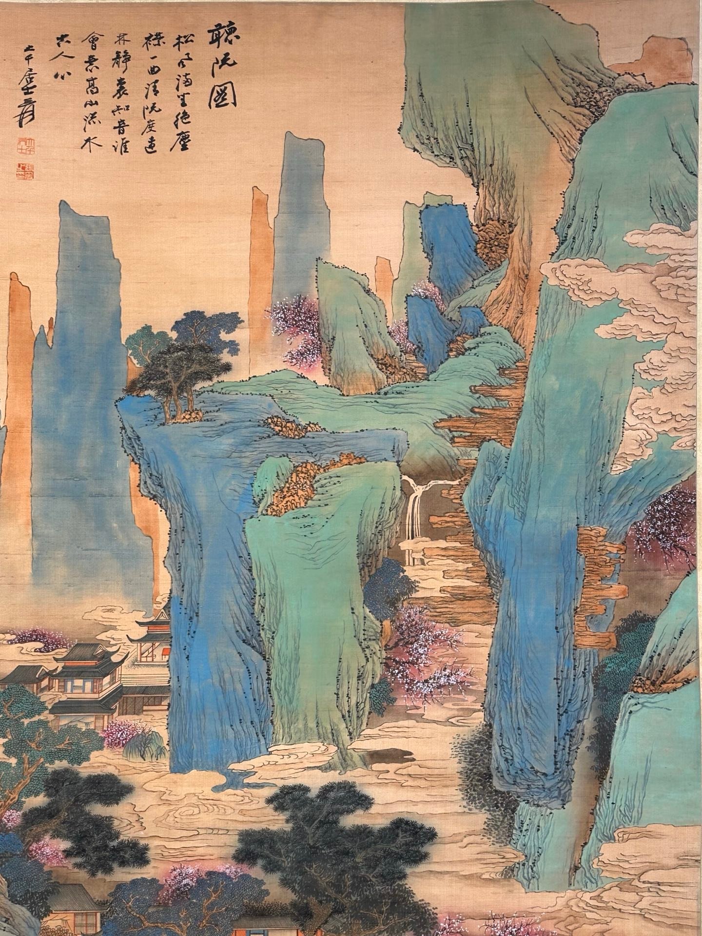 Chinese scroll painting Zhang Daqian