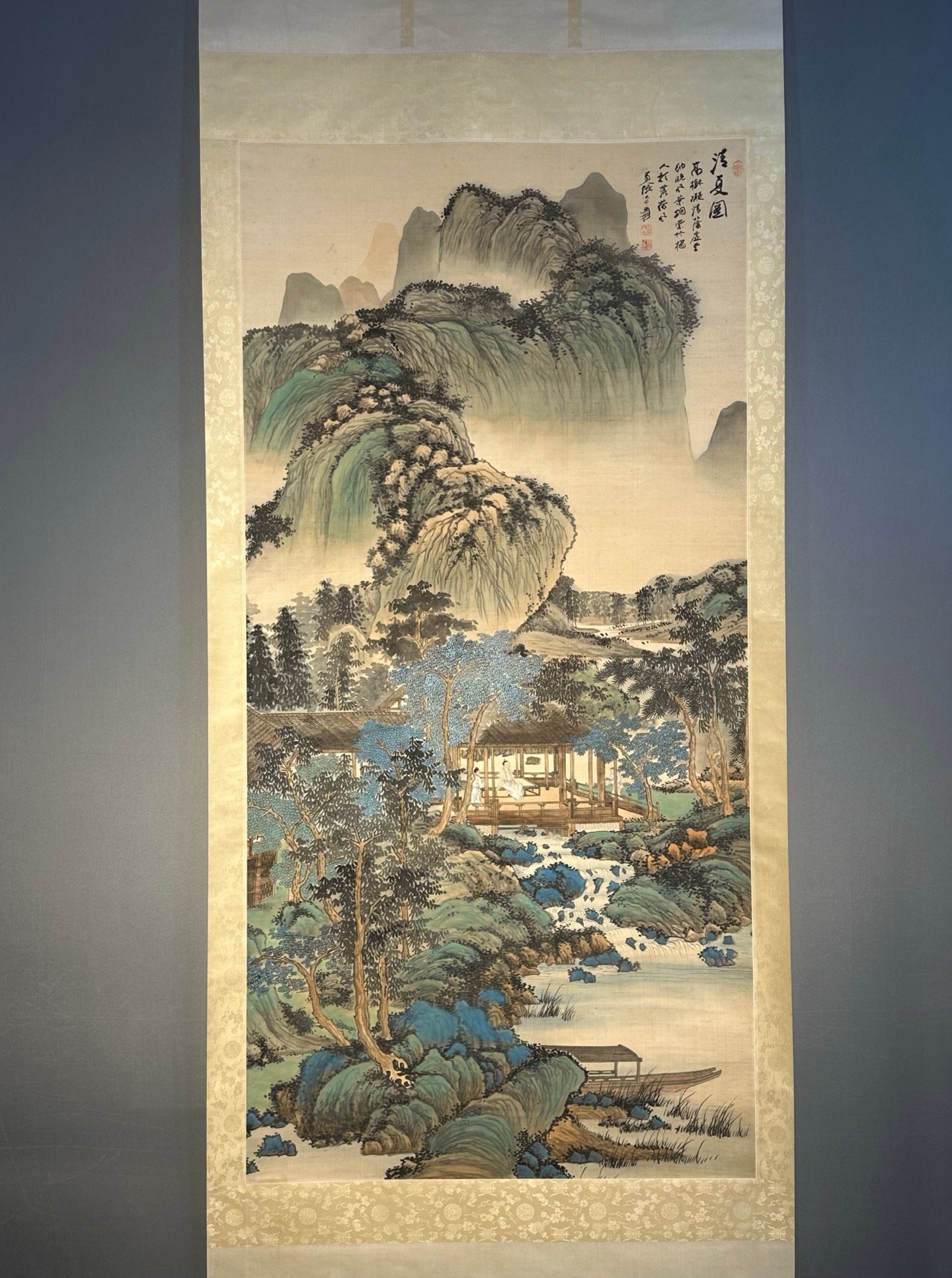 Chinese scroll painting Zhang Daqian