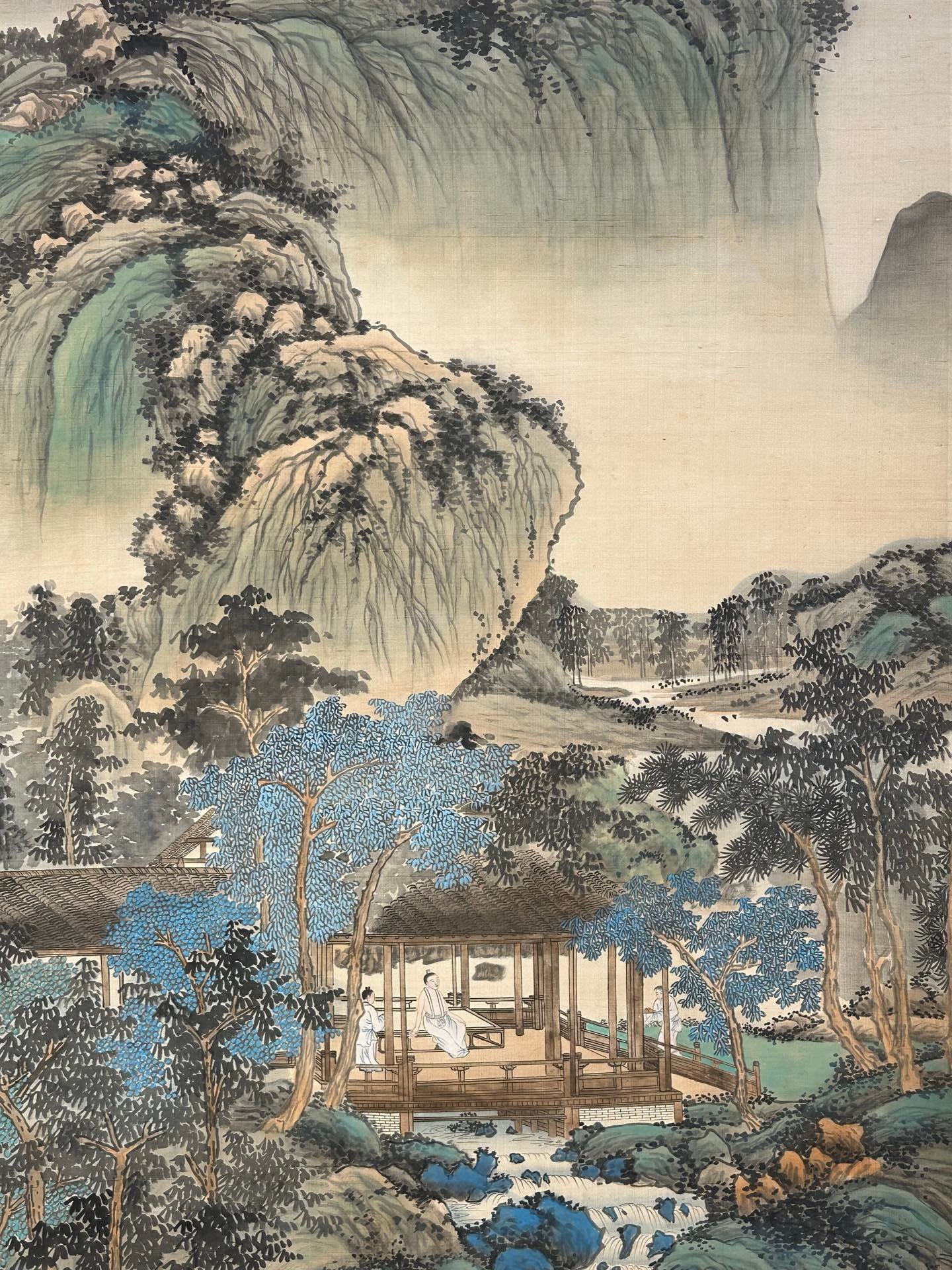 Chinese scroll painting Zhang Daqian