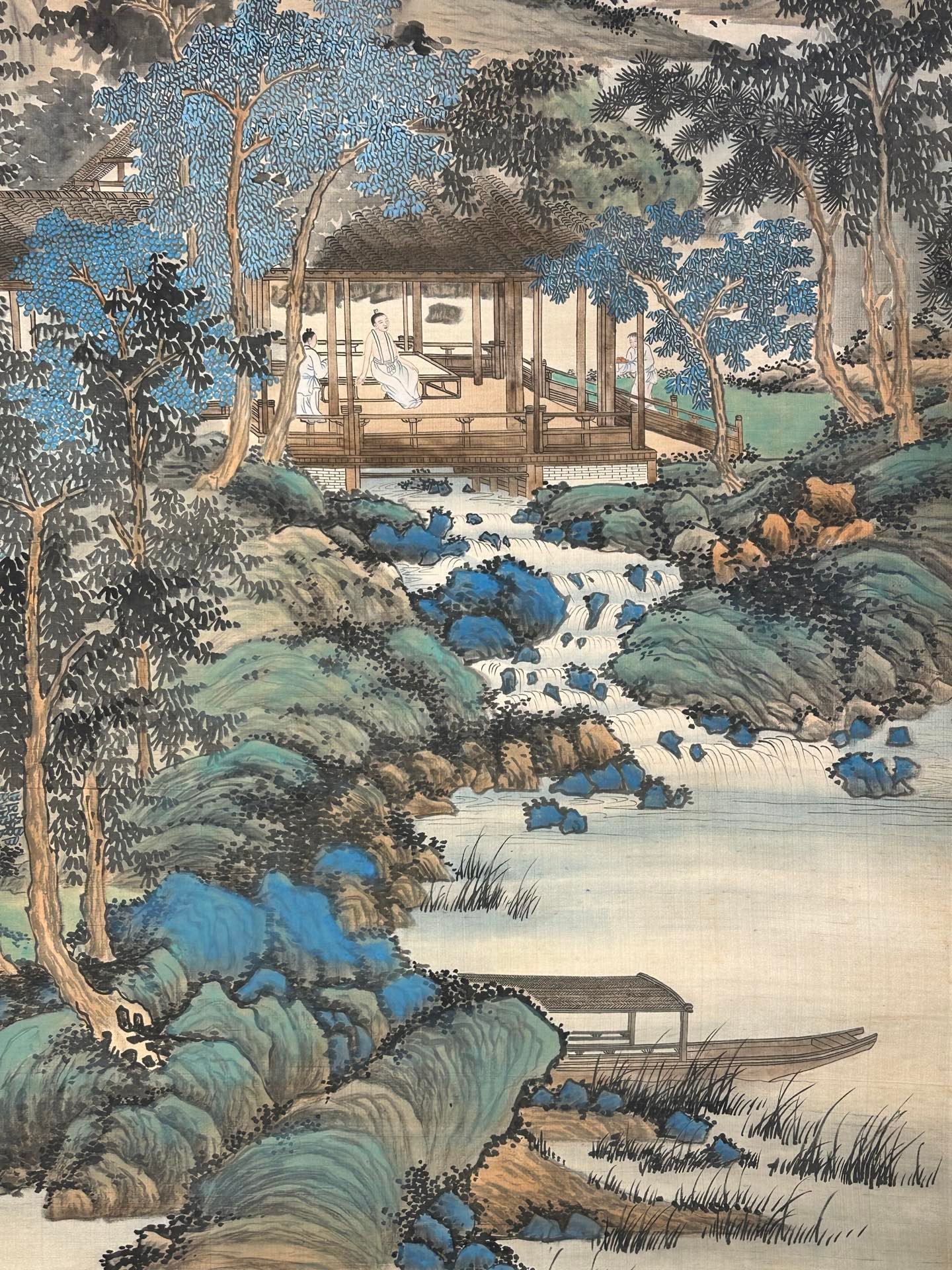 Chinese scroll painting Zhang Daqian