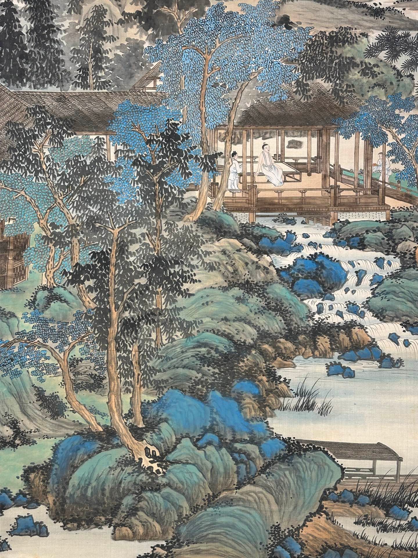 Chinese scroll painting Zhang Daqian