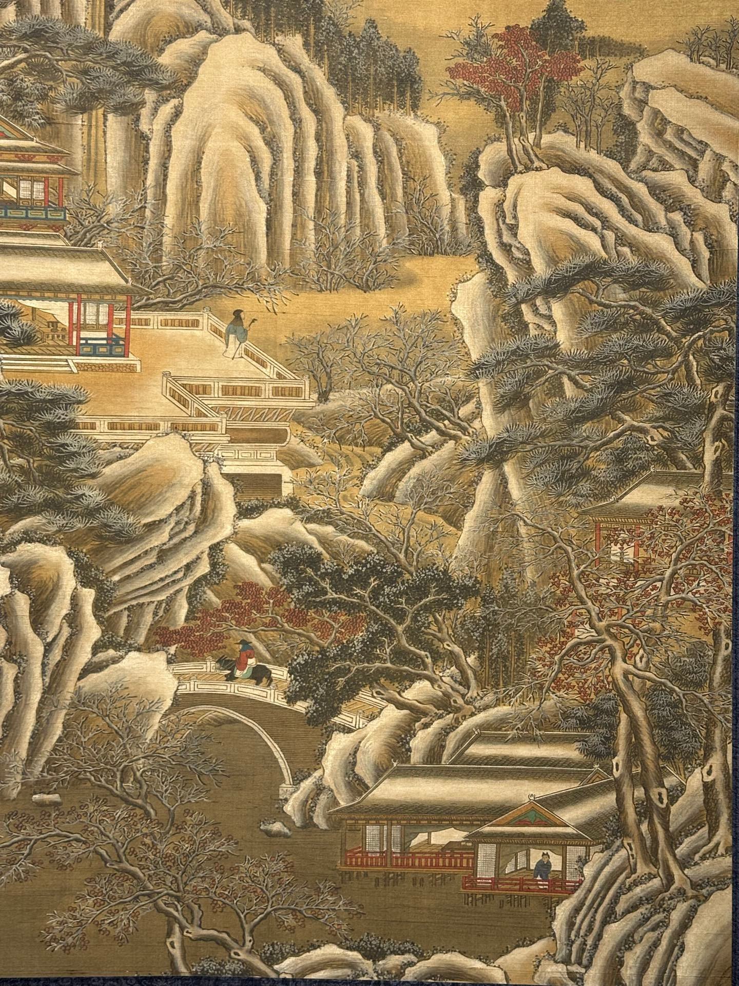 Chinese scroll painting Wu Zetian
