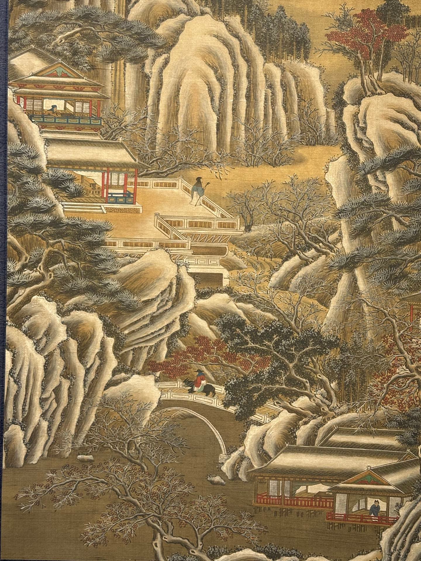 Chinese scroll painting Wu Zetian
