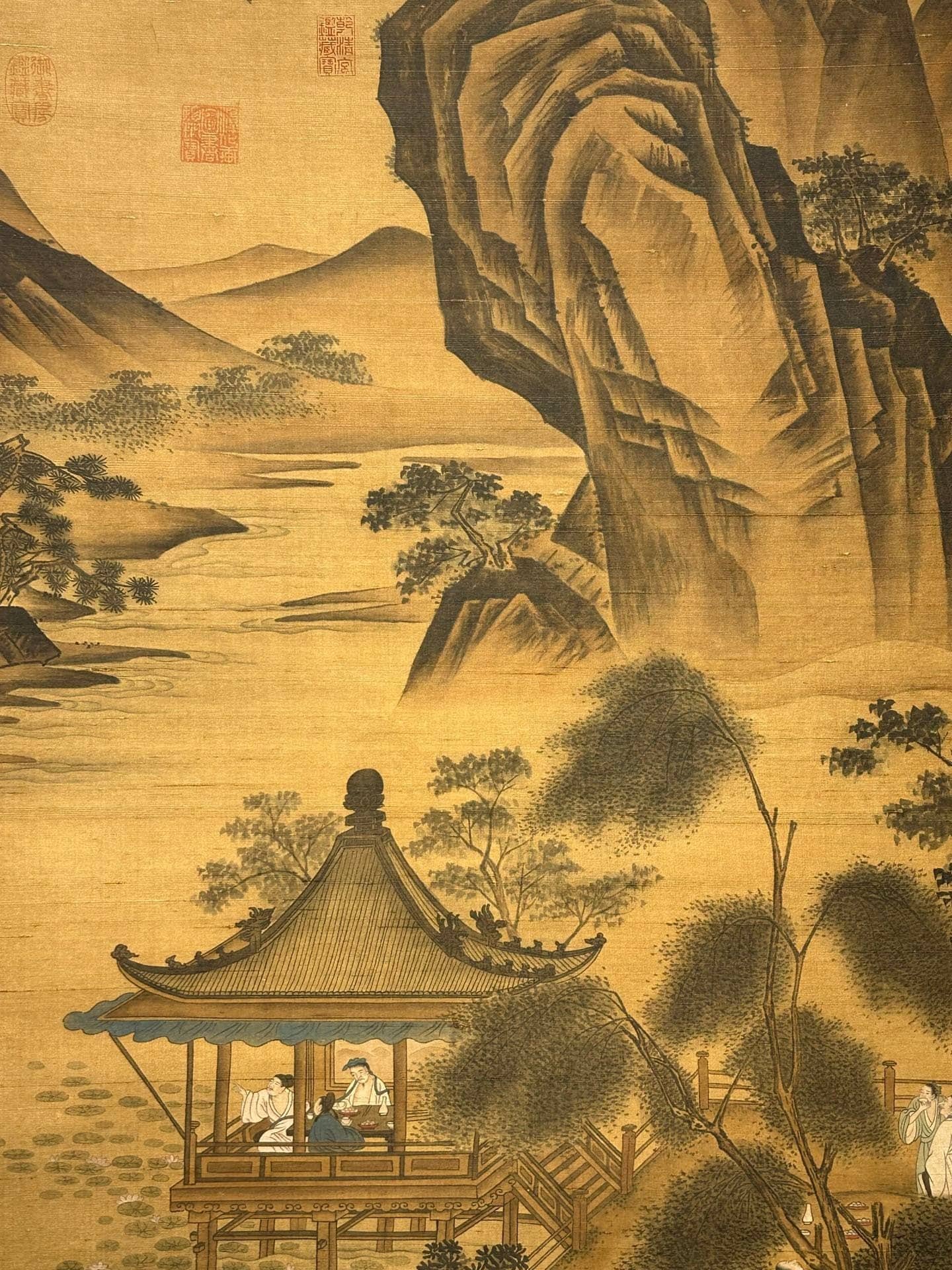Chinese scroll painting Wu Zetian