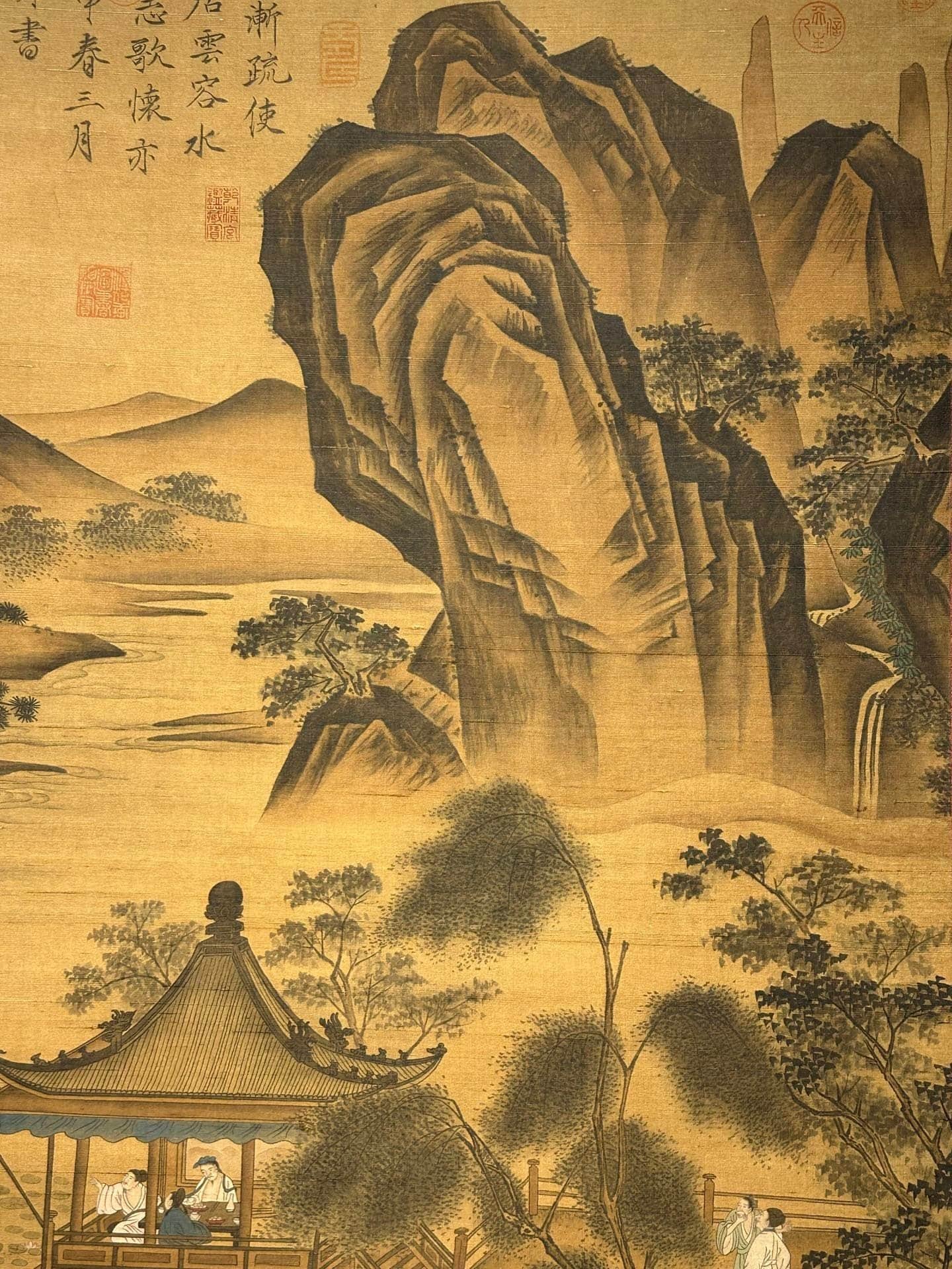 Chinese scroll painting Wu Zetian