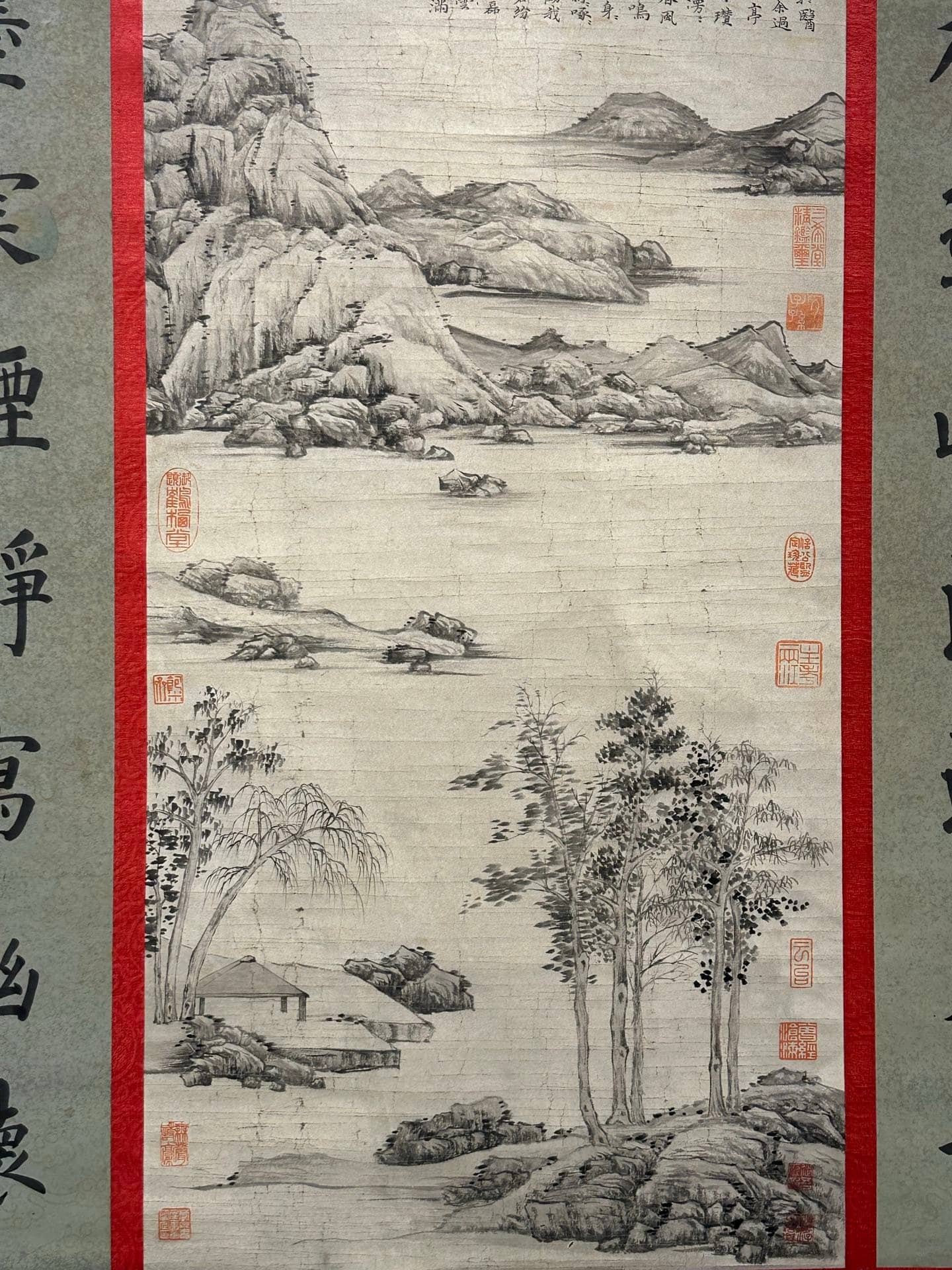 Chinese scroll painting Ni Zan