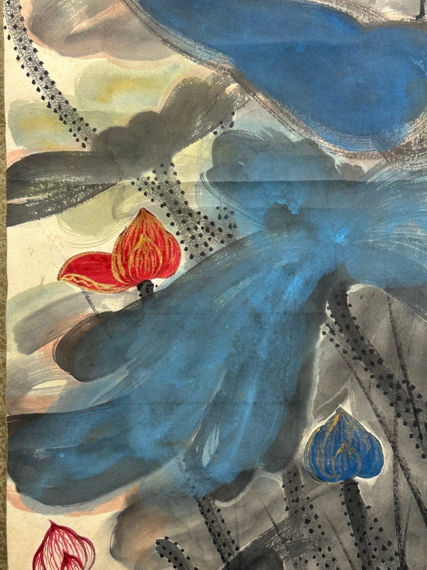 Chinese scroll painting Zhang Daqian