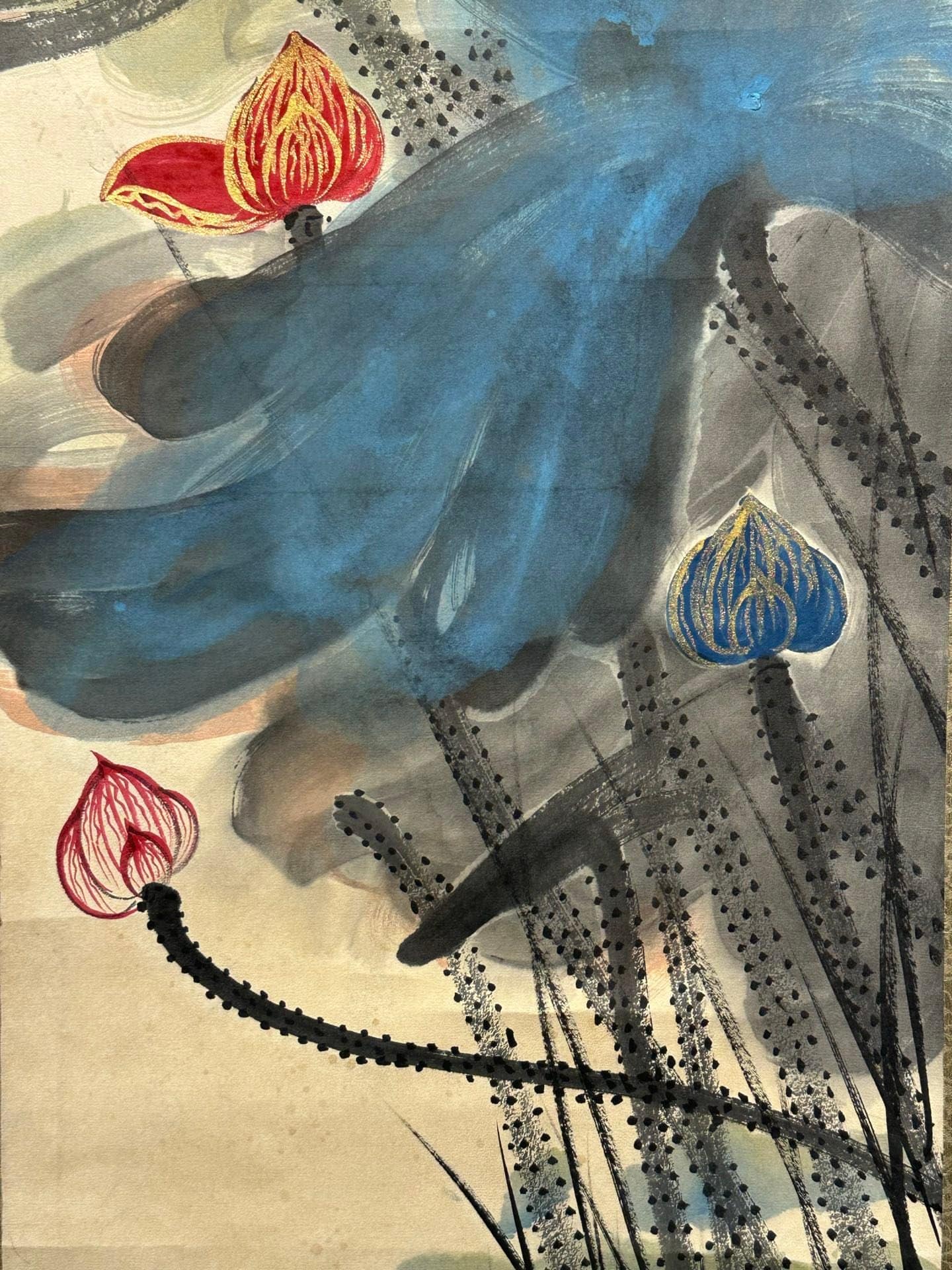 Chinese scroll painting Zhang Daqian