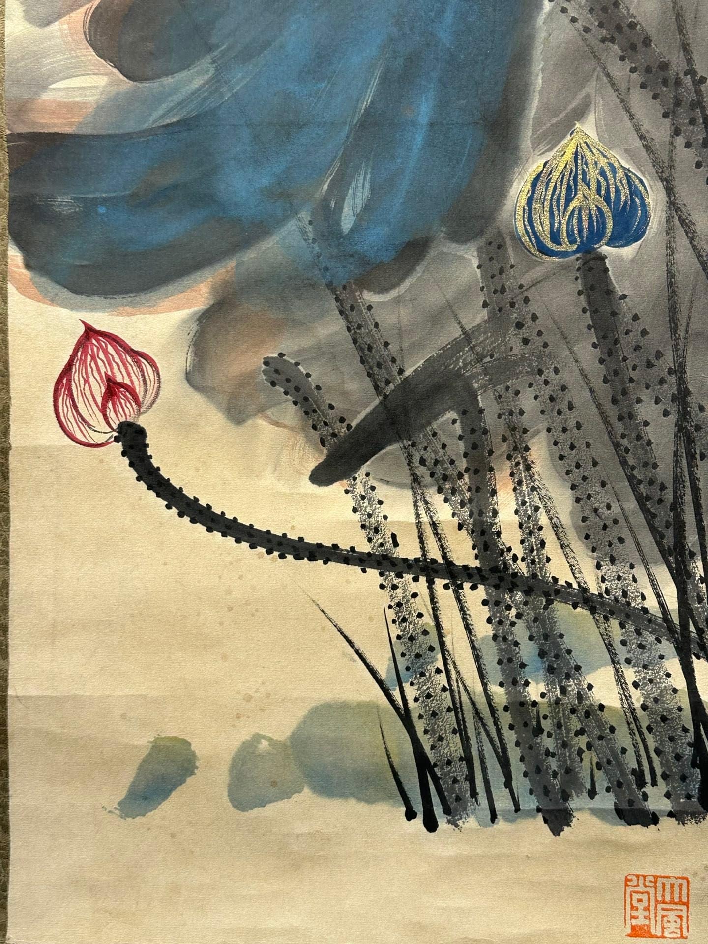 Chinese scroll painting Zhang Daqian