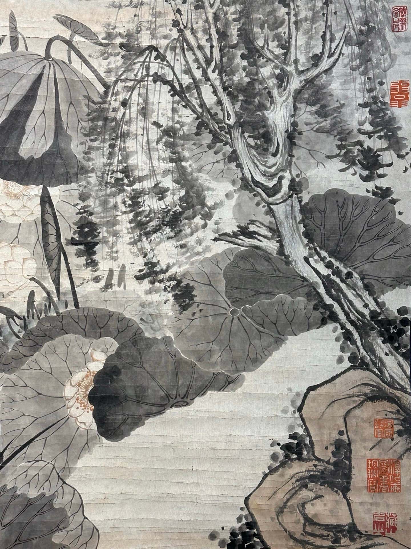 Chinese scroll painting Shi Tao