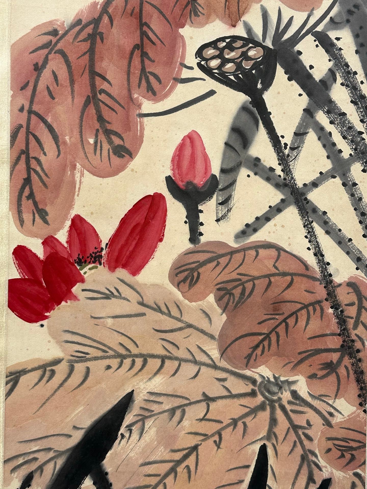 Chinese scroll painting Qi Baishi